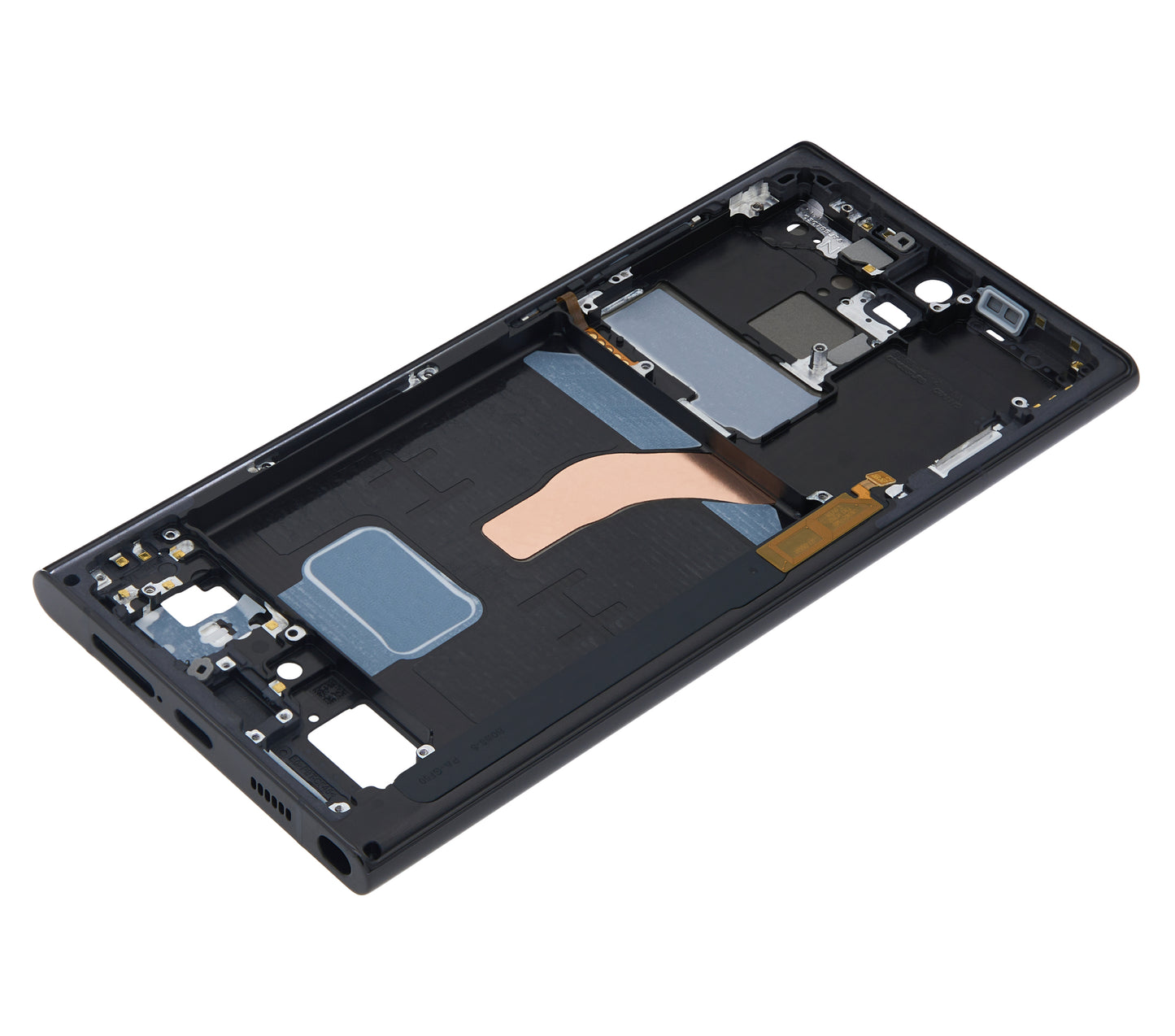 Mid-Frame Housing For Samsung Galaxy S22 Ultra 5G (US & International Version) (Phantom Black)