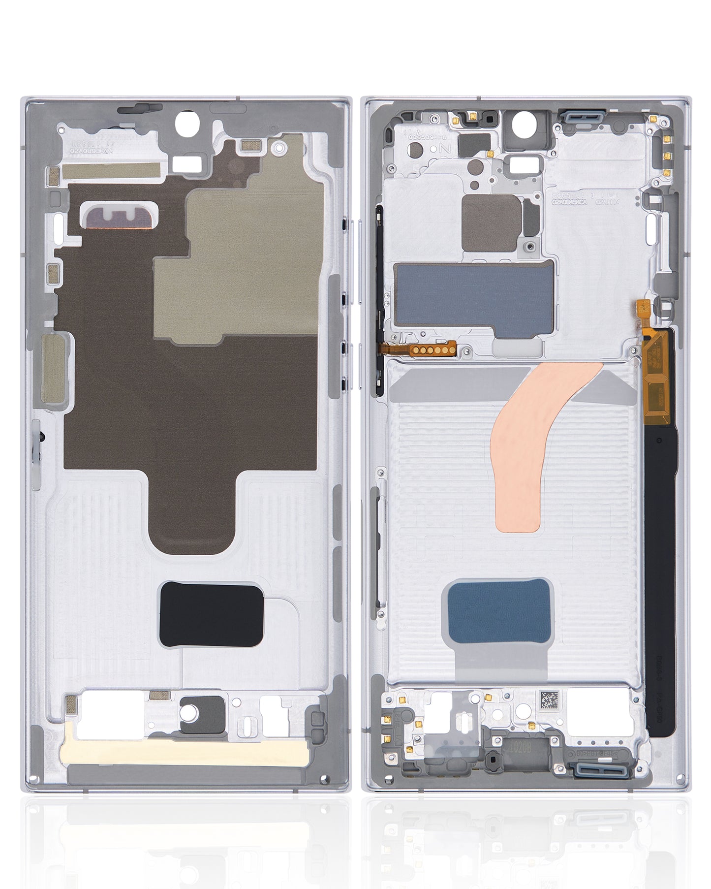 Mid-Frame Housing For Samsung Galaxy S22 Ultra 5G (US & International Version) (White)