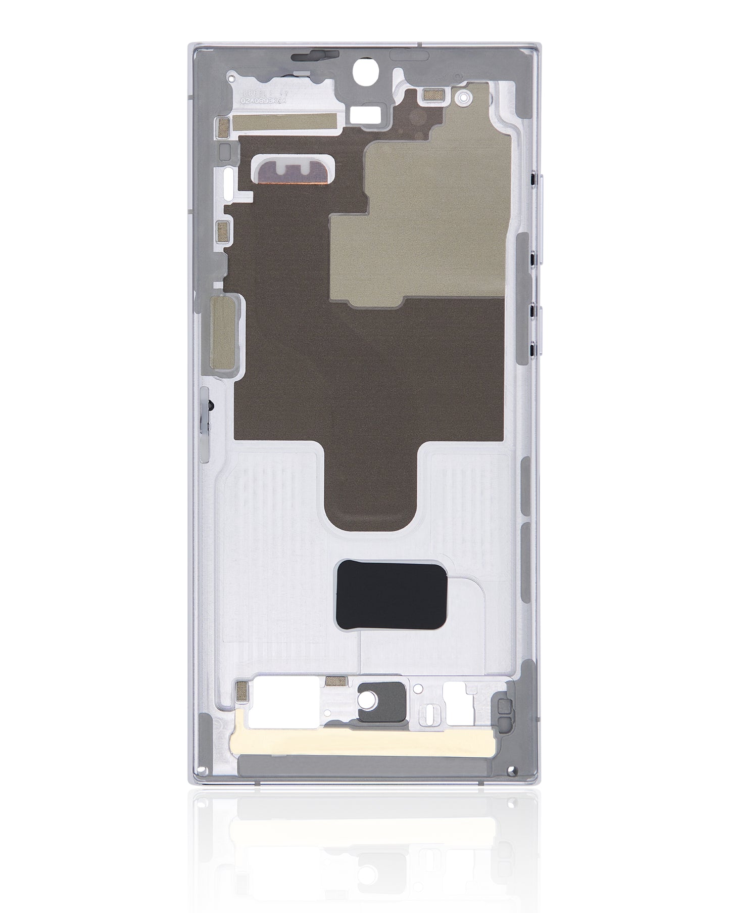 Mid-Frame Housing For Samsung Galaxy S22 Ultra 5G (US & International Version) (White)