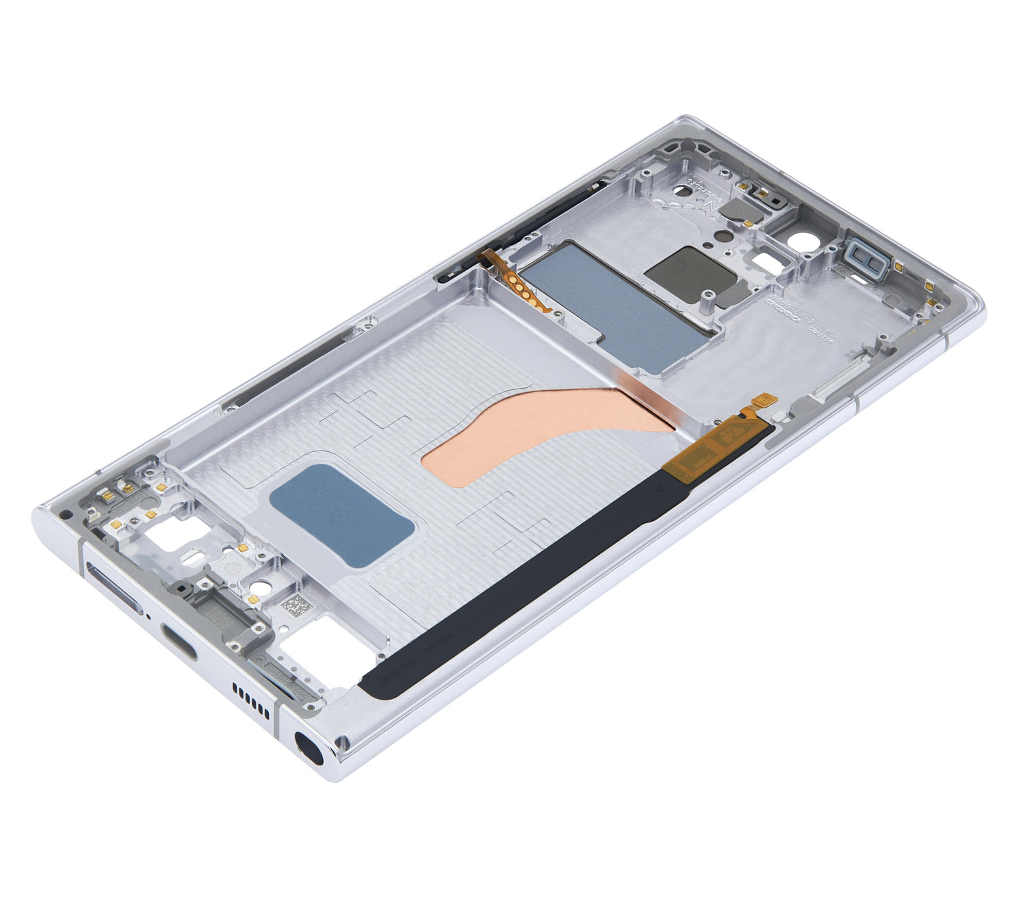 Mid-Frame Housing For Samsung Galaxy S22 Ultra 5G (US & International Version) (White)
