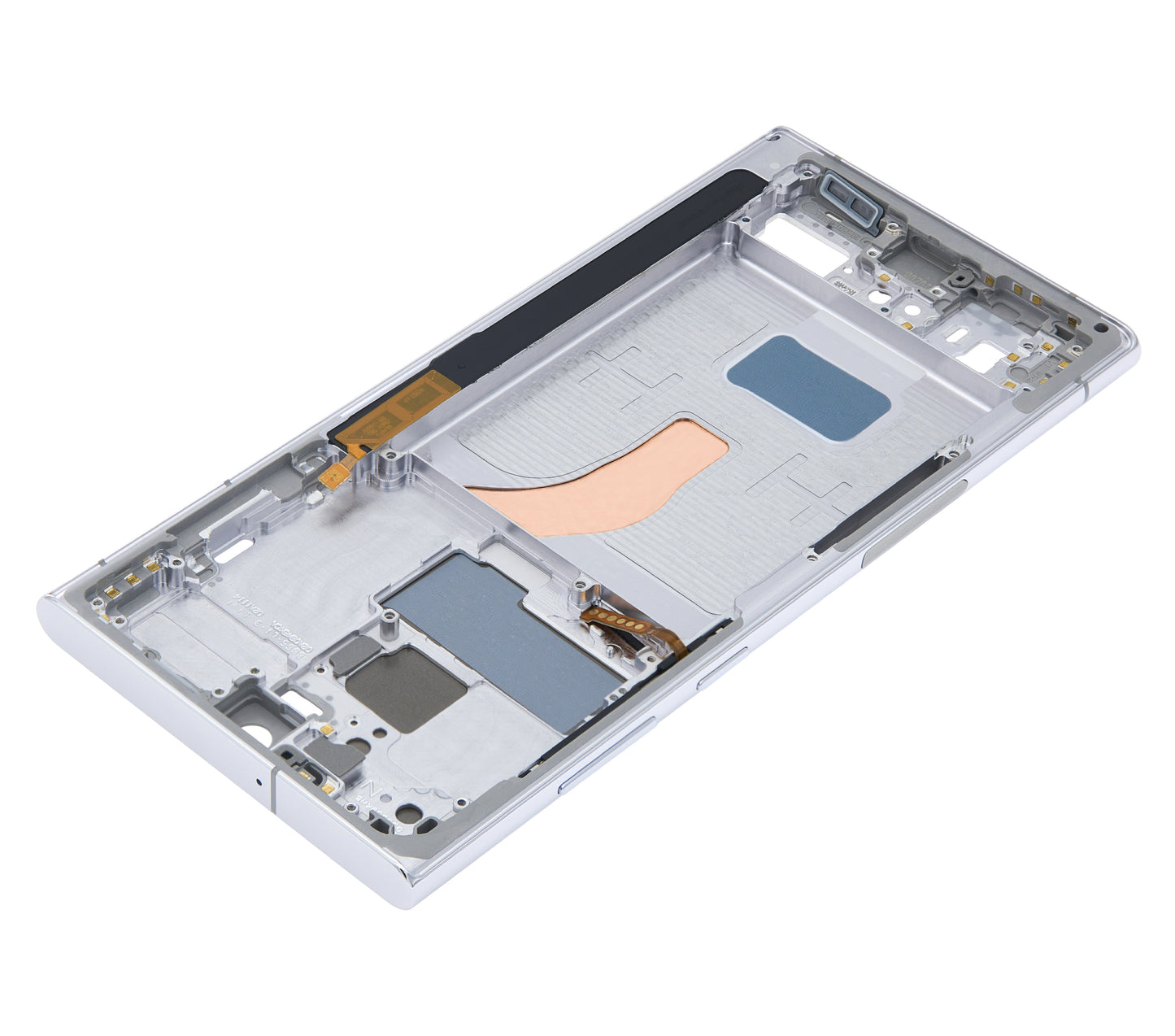 Mid-Frame Housing For Samsung Galaxy S22 Ultra 5G (US & International Version) (White)