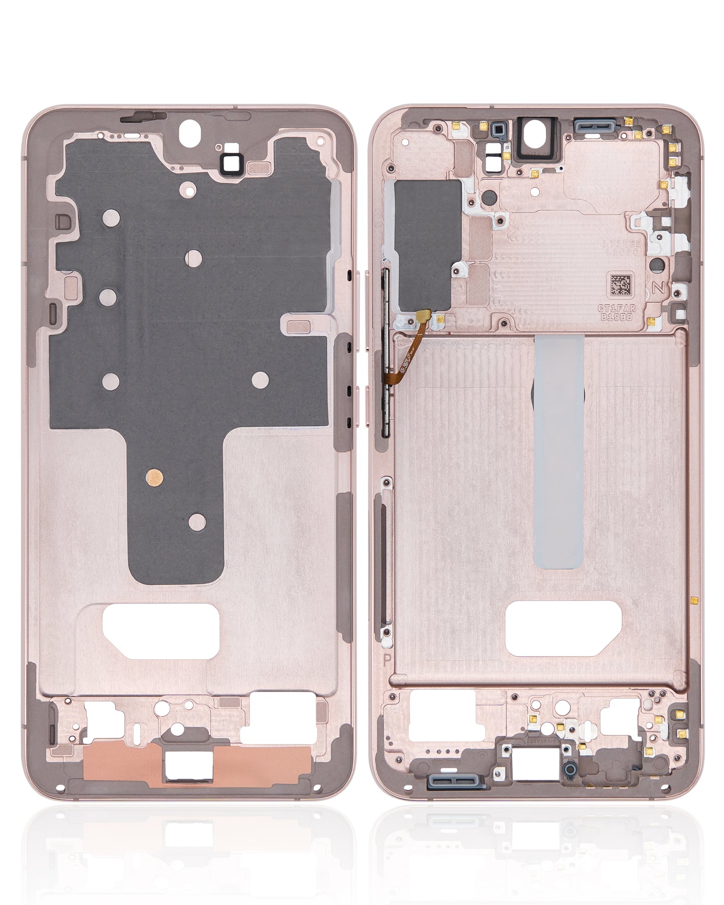 Mid-Frame Housing For Samsung Galaxy S22 Plus 5G (US & International Version) (Violet / Pink / Gold)
