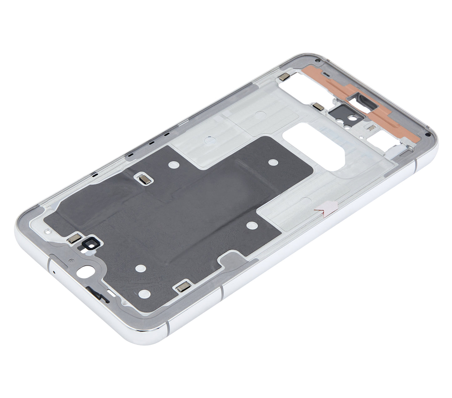 Mid-Frame Housing For Samsung Galaxy S22 5G (International Version) (White)