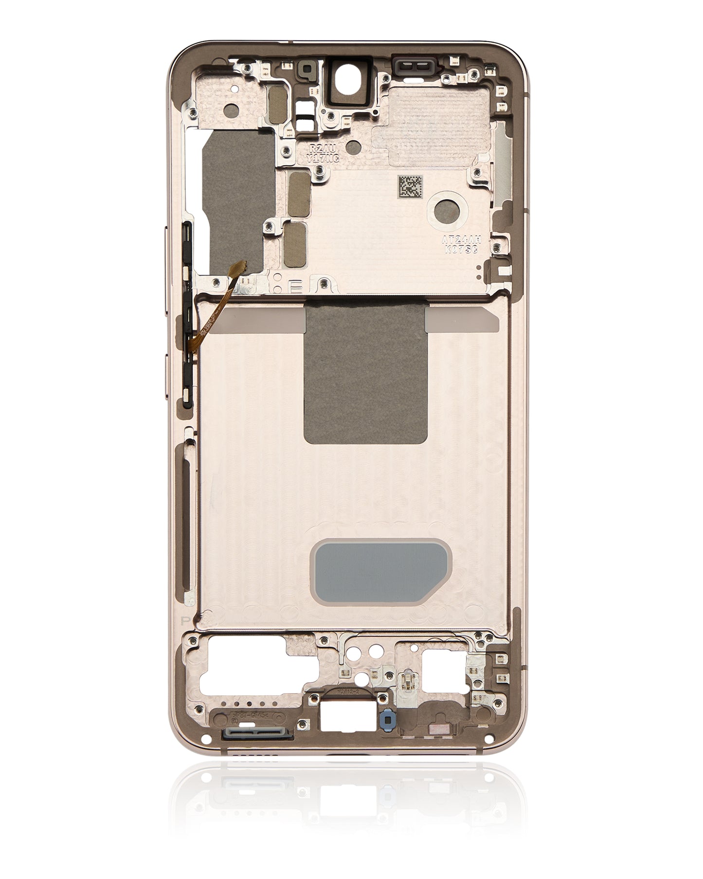 Mid-Frame Housing For Samsung Galaxy S22 5G (International Version) (Pink Gold)