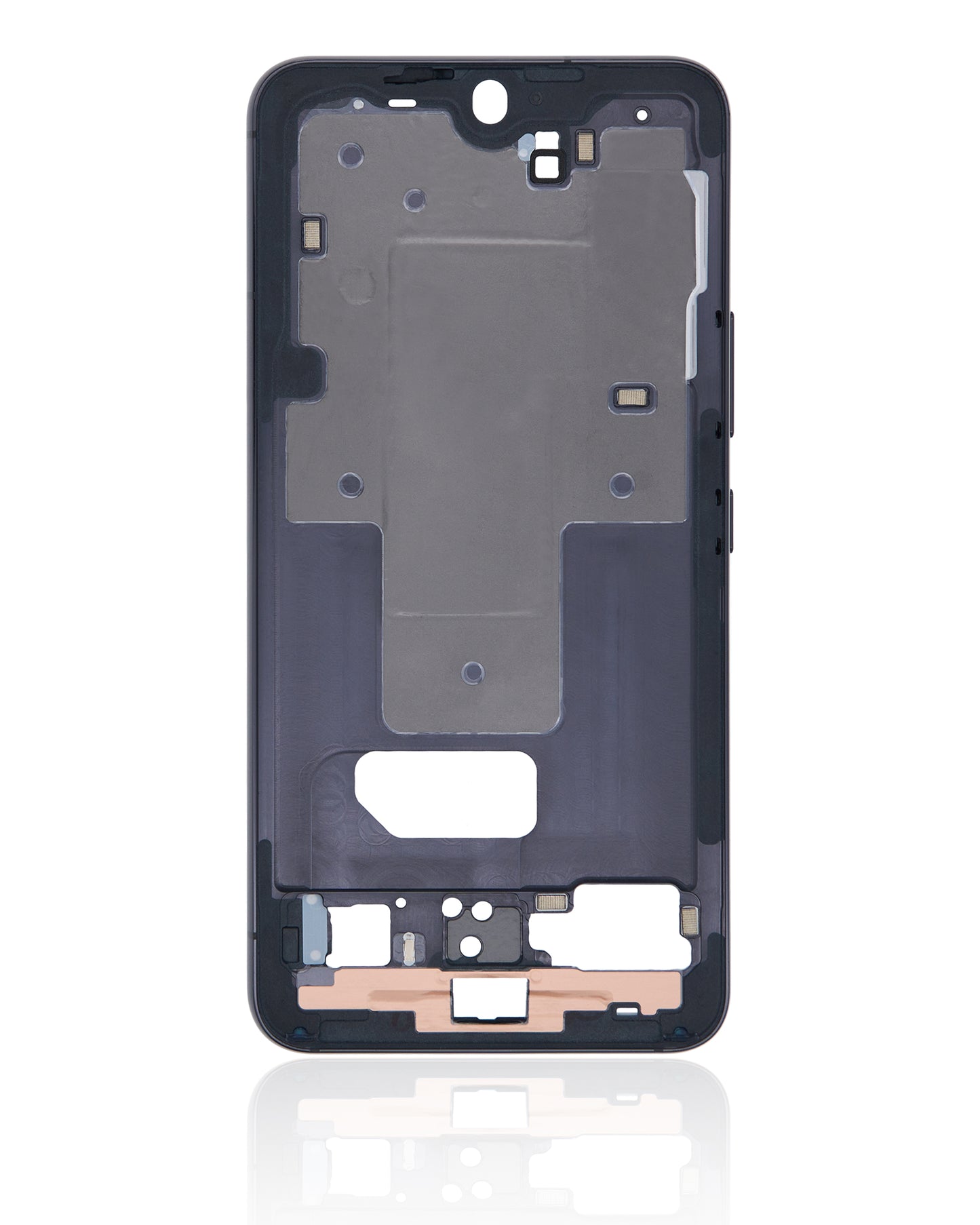 Mid-Frame Housing For Samsung Galaxy S22 5G (US & International Version) (Phantom Black)