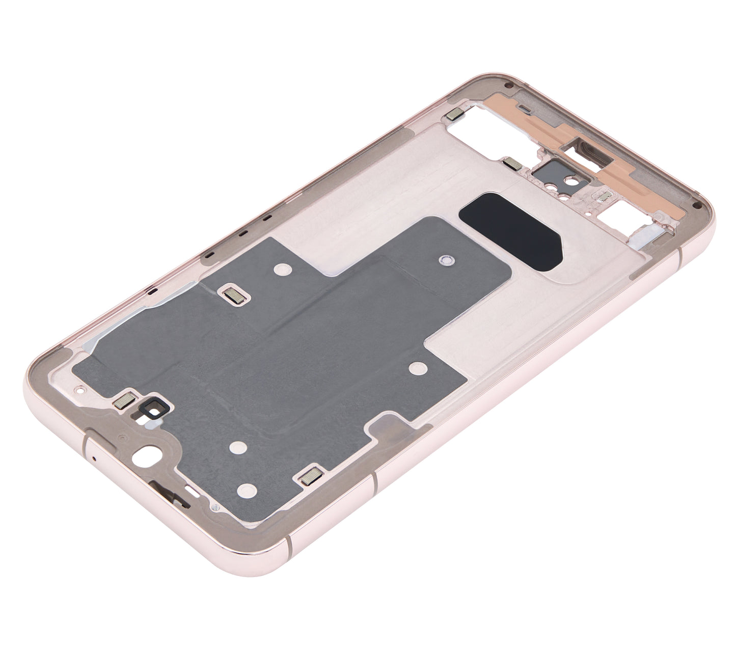 Mid-Frame Housing For Samsung Galaxy S22 5G (US & International Version) (Pink Gold)