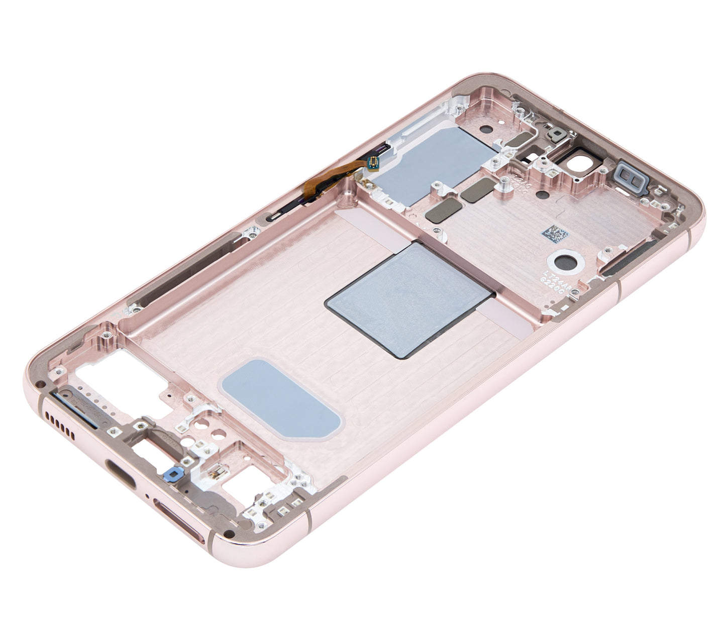Mid-Frame Housing For Samsung Galaxy S22 5G (US & International Version) (Pink Gold)