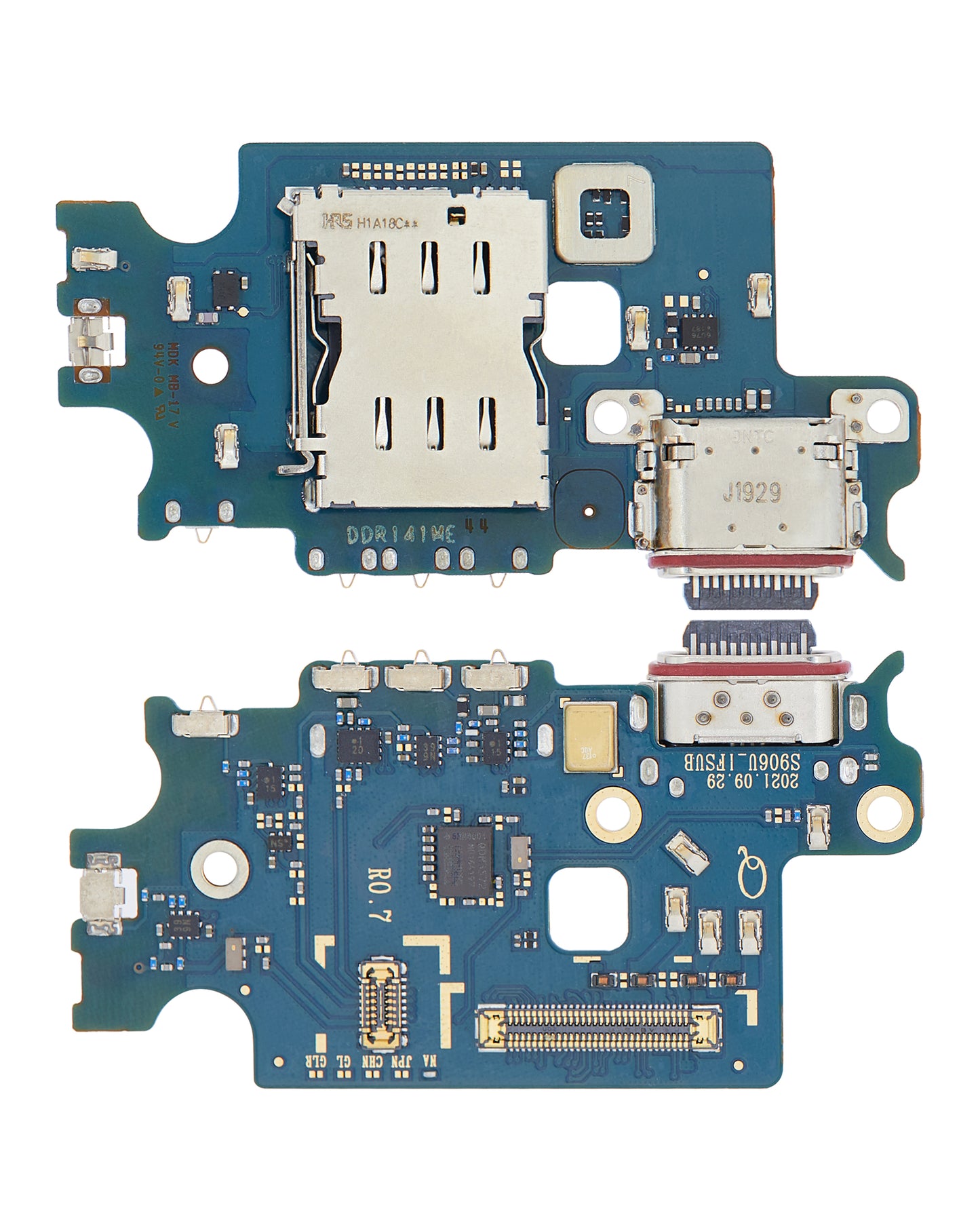 Charging Port Board With Sim Card Reader For Samsung Galaxy S22 Plus 5G (S906U) (US Version) (Premium)