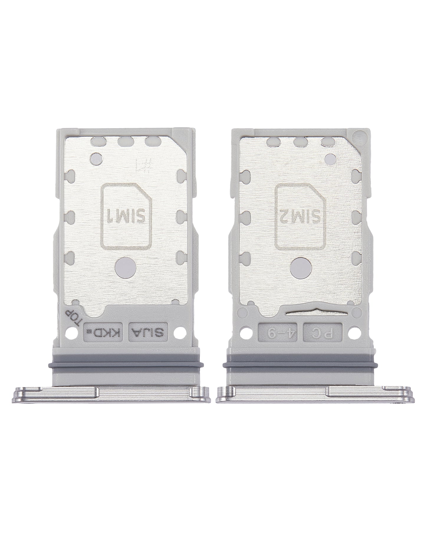 Dual Sim Card Tray For Samsung Galaxy S22 / S22 Plus (White)