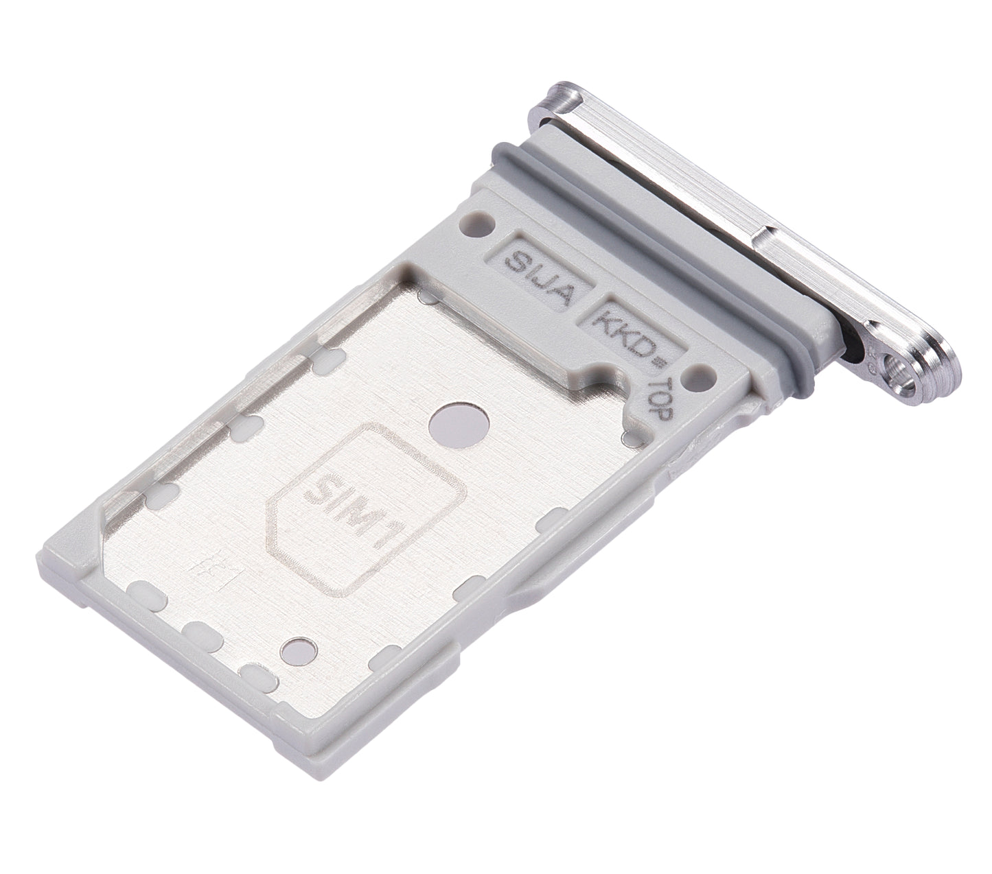 Dual Sim Card Tray For Samsung Galaxy S22 / S22 Plus (White)