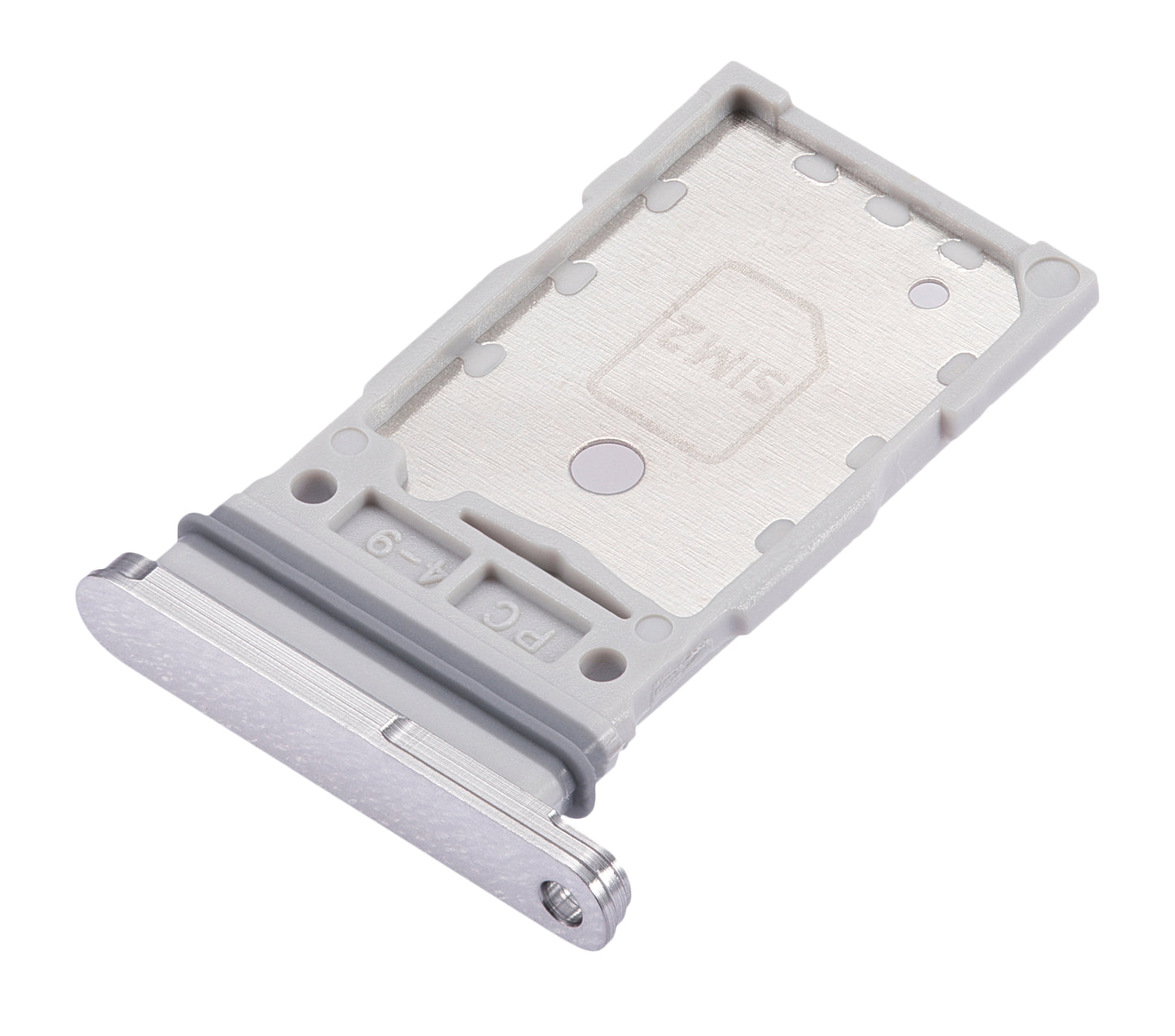 Dual Sim Card Tray For Samsung Galaxy S22 / S22 Plus (White)