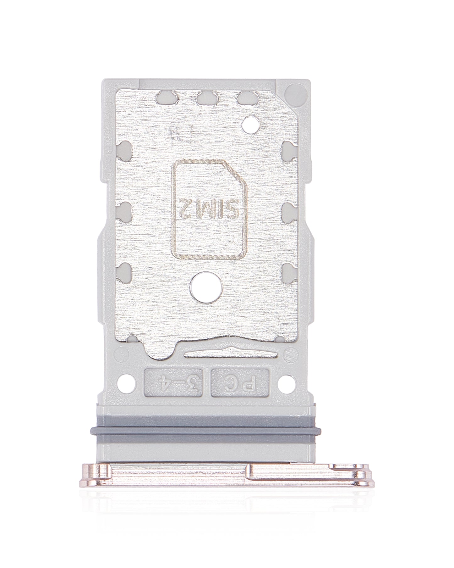 Dual Sim Card Tray For Samsung Galaxy S22 / S22 Plus (Pink Gold)