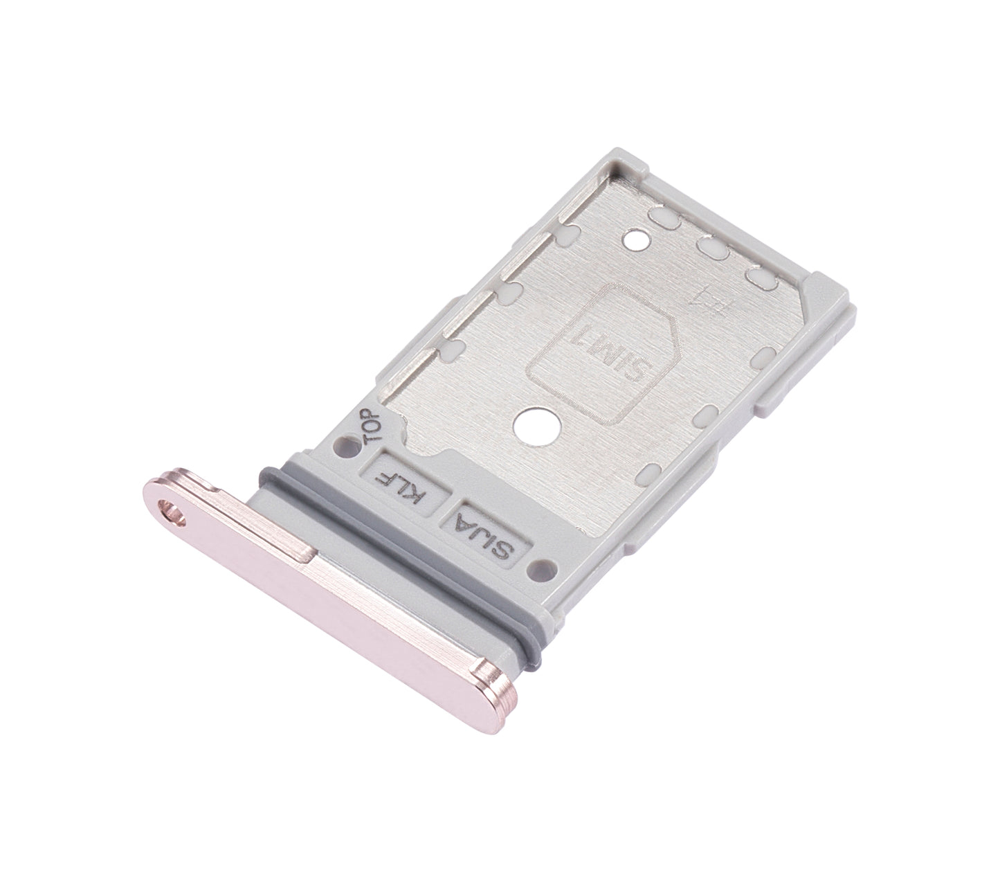 Dual Sim Card Tray For Samsung Galaxy S22 / S22 Plus (Pink Gold)