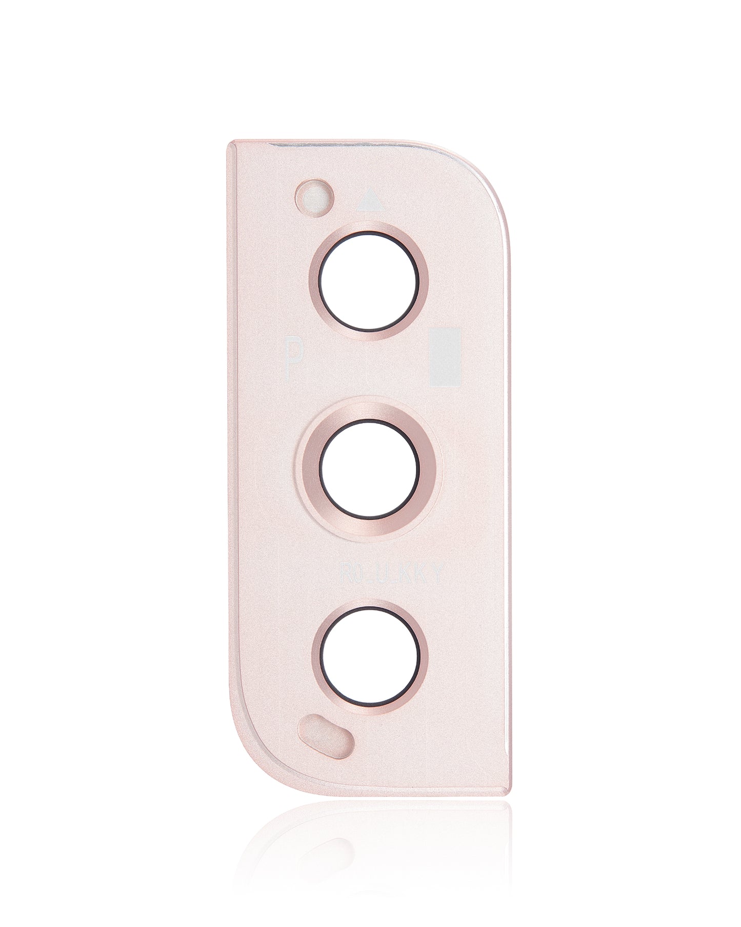 Back Camera Lens With Bezel Ring For Samsung Galaxy S22 / S22 Plus (Pink Gold)