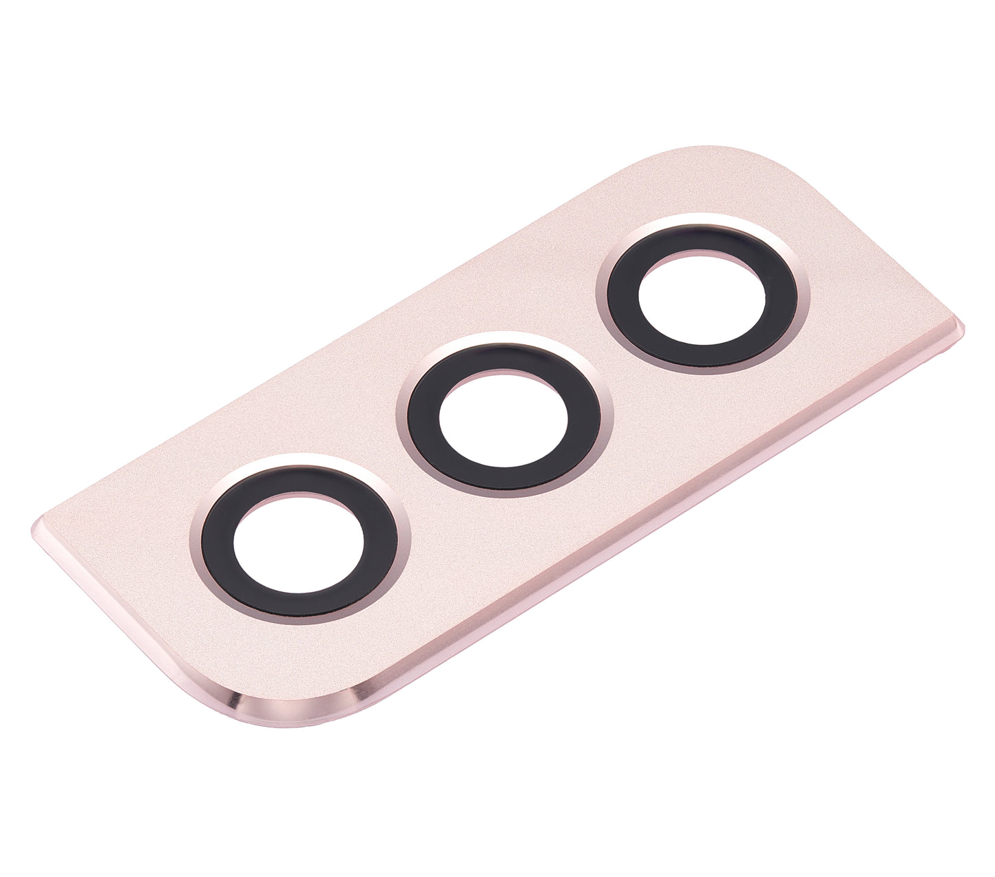 Back Camera Lens With Bezel Ring For Samsung Galaxy S22 / S22 Plus (Pink Gold)