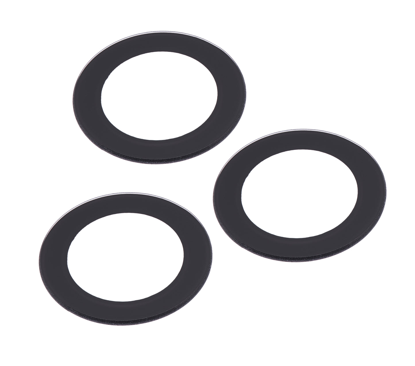 Back Camera Lens (Glass Only) With Adhesive For Samsung Galaxy S22 / S22 Plus (3 Piece Set)