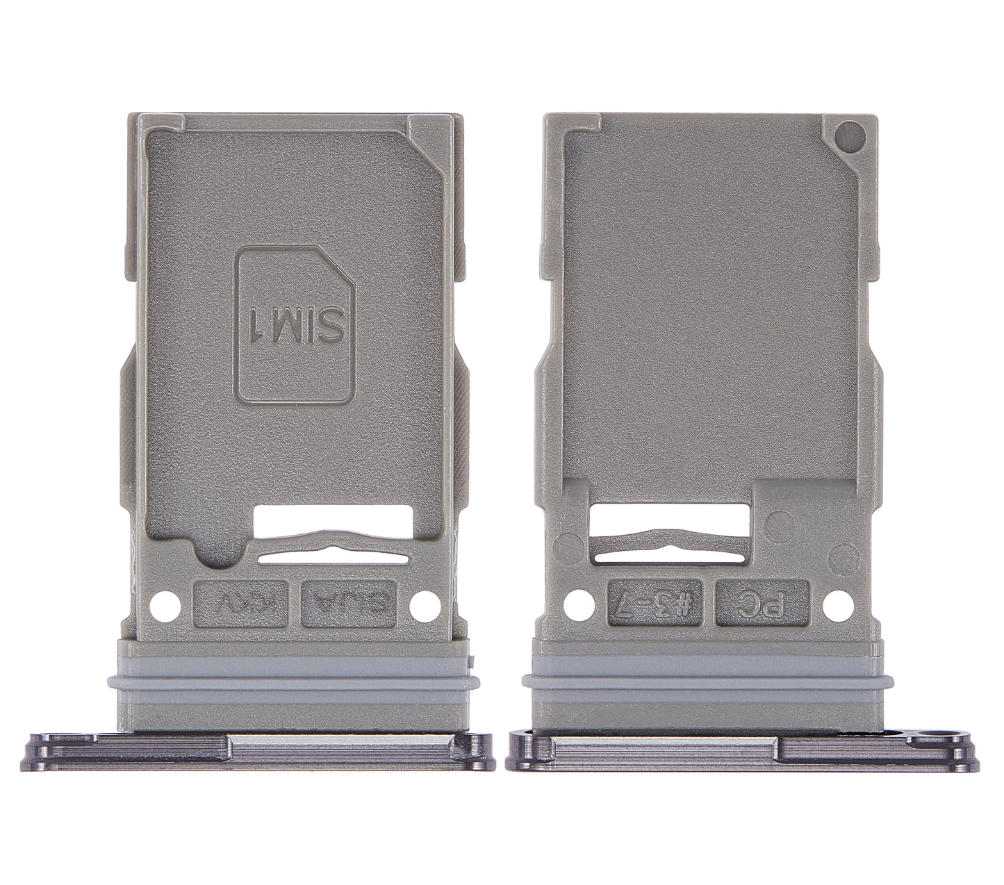 Single Sim Card Tray For Samsung Galaxy S22 5G / S22 Plus 5G (Phantom Black)