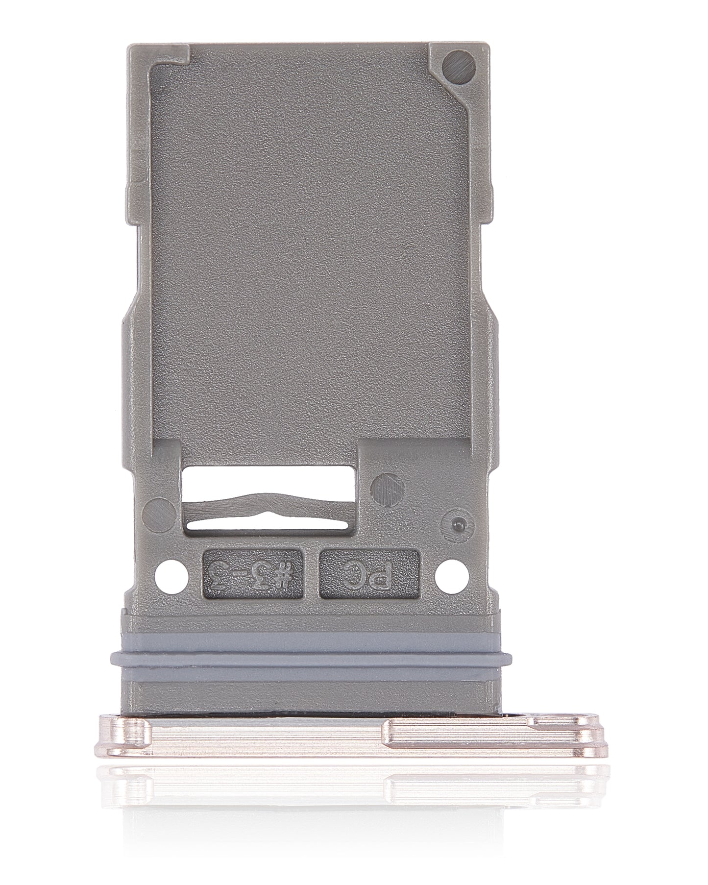 Single Sim Card Tray For Samsung Galaxy S22 5G / S22 Plus 5G (Pink Gold)