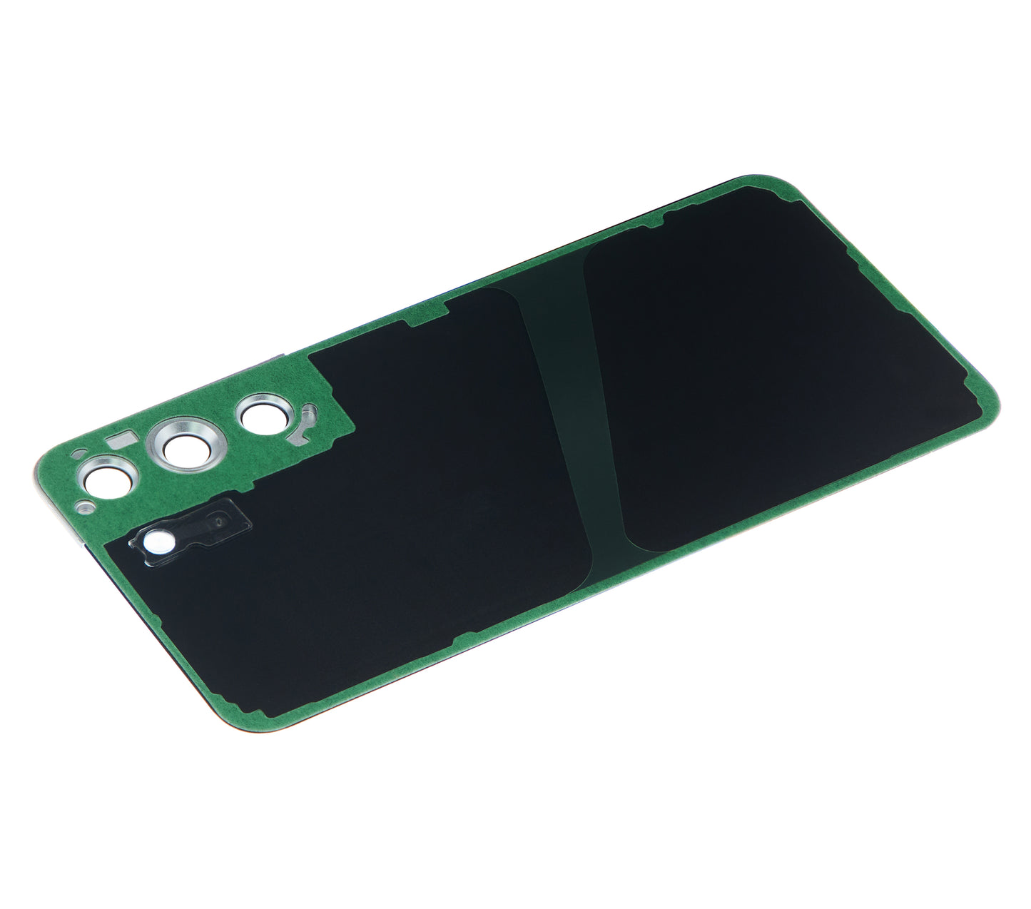 Back Cover Glass With Camera Lens For Samsung Galaxy S22 5G (No Logo) (Aftermarket Plus) (White)