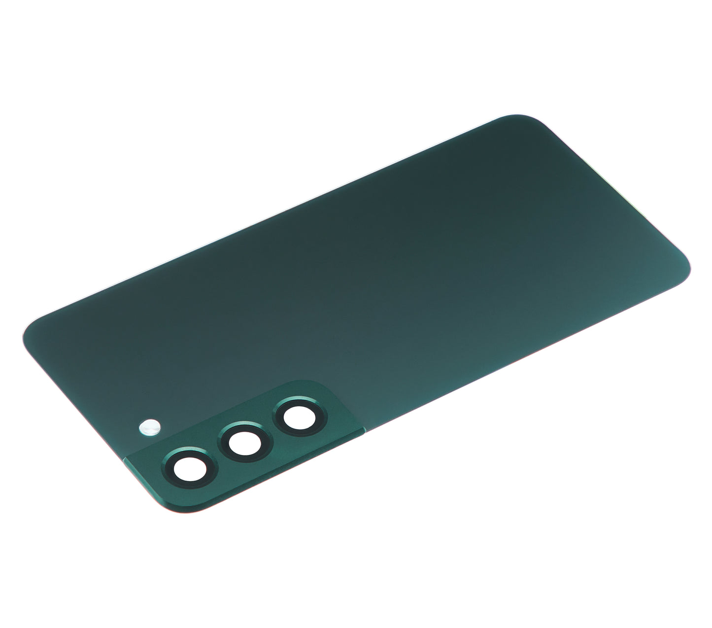 Back Cover Glass With Camera Lens For Samsung Galaxy S22 5G (No Logo) (Aftermarket Plus) (Green)