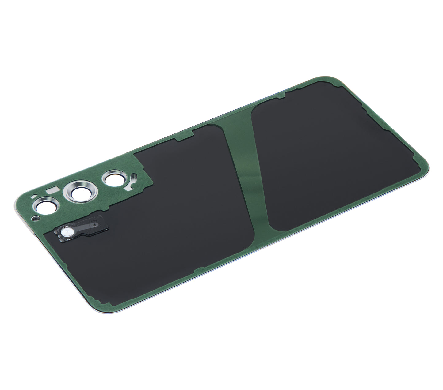 Back Cover Glass With Camera Lens For Samsung Galaxy S22 5G (No Logo) (Aftermarket Plus) (Sky Blue)