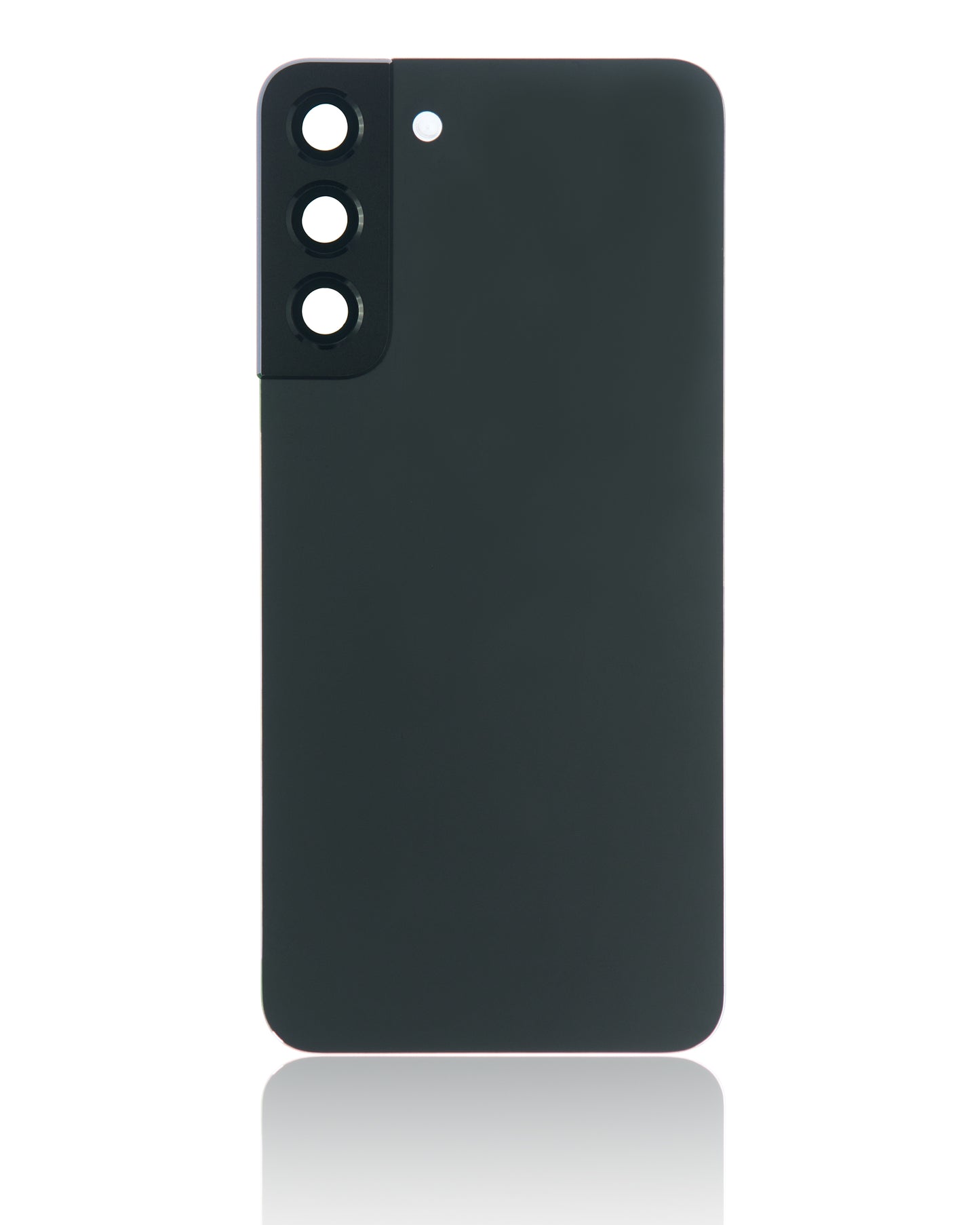 Back Cover Glass With Camera Lens For Samsung Galaxy S22 Plus 5G (No Logo) (Aftermarket Plus) (Phantom Black)
