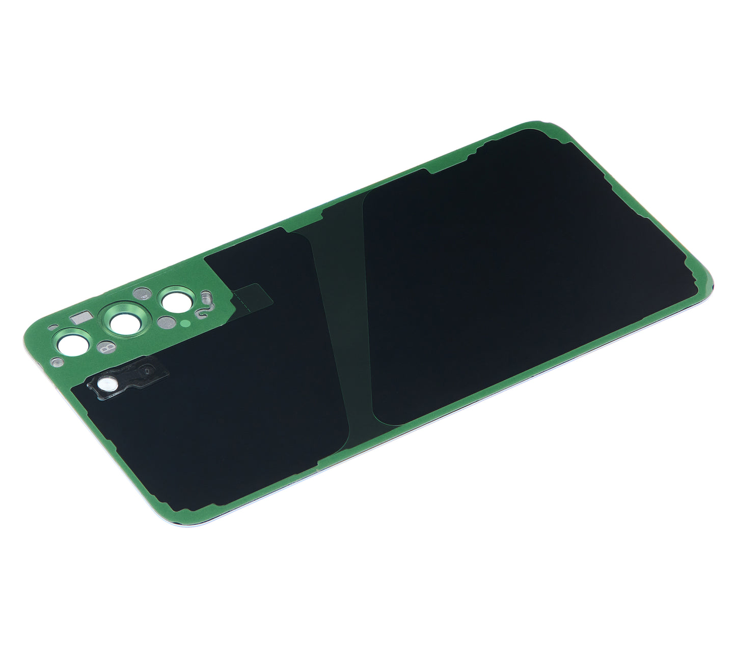 Back Cover Glass With Camera Lens For Samsung Galaxy S22 Plus 5G (No Logo) (Aftermarket Plus) (Sky Blue)