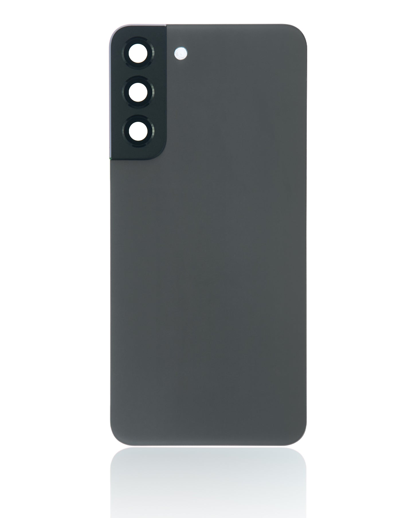 Back Cover Glass With Camera Lens For Samsung Galaxy S22 Plus 5G (No Logo) (Aftermarket Plus) (Graphite)