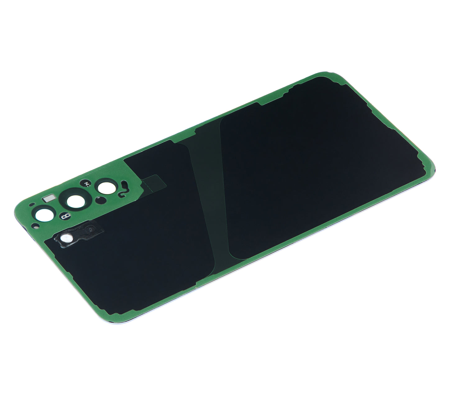 Back Cover Glass With Camera Lens For Samsung Galaxy S22 Plus 5G (No Logo) (Aftermarket Plus) (Graphite)