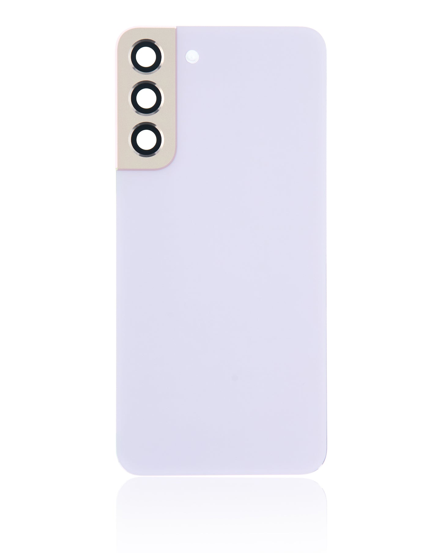Back Cover Glass With Camera Lens For Samsung Galaxy S22 Plus 5G (No Logo) (Aftermarket Plus) (Violet)