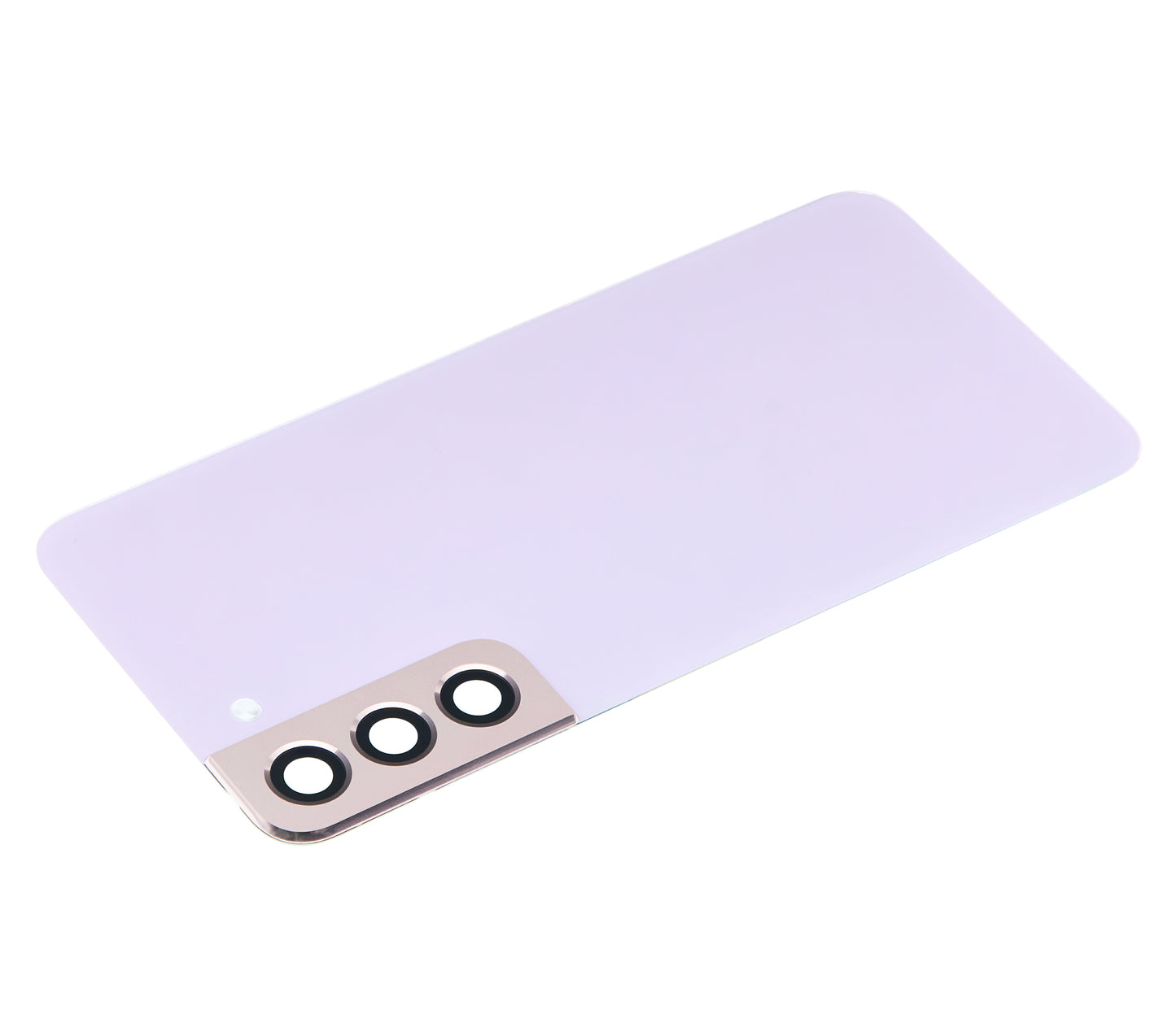 Back Cover Glass With Camera Lens For Samsung Galaxy S22 Plus 5G (No Logo) (Aftermarket Plus) (Violet)