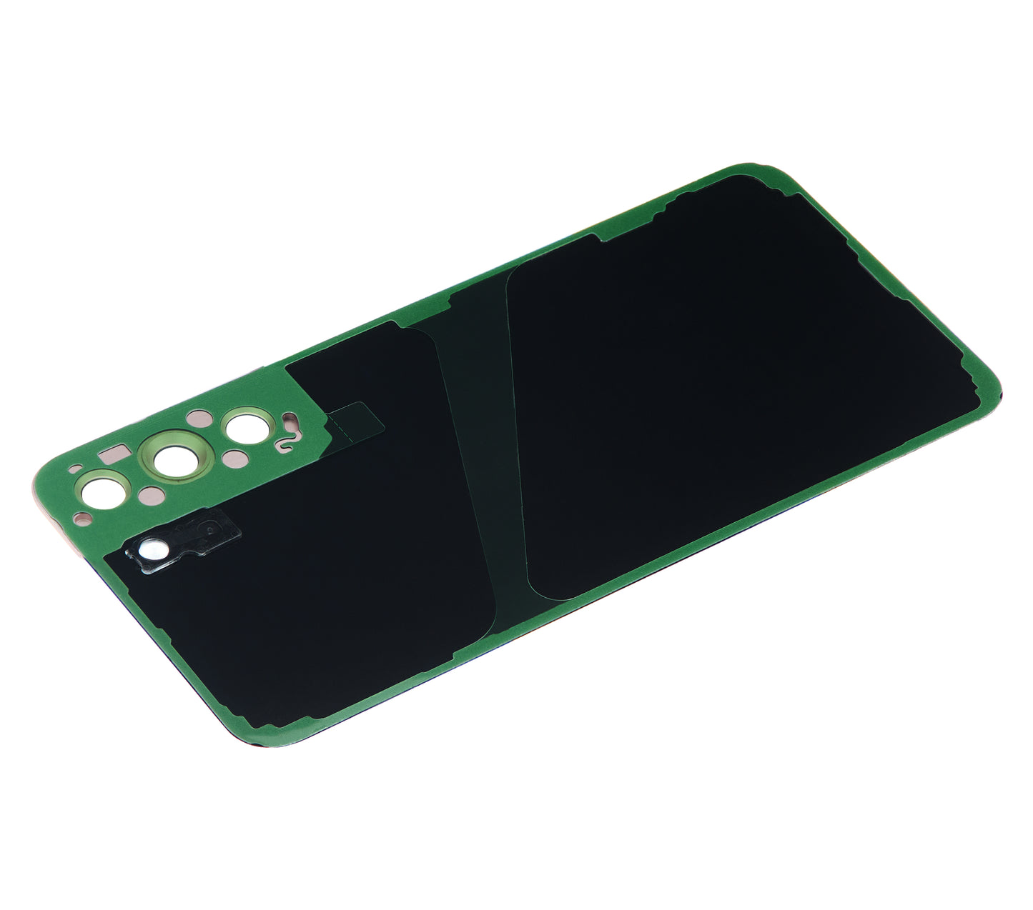 Back Cover Glass With Camera Lens For Samsung Galaxy S22 Plus 5G (No Logo) (Aftermarket Plus) (Pink Gold)