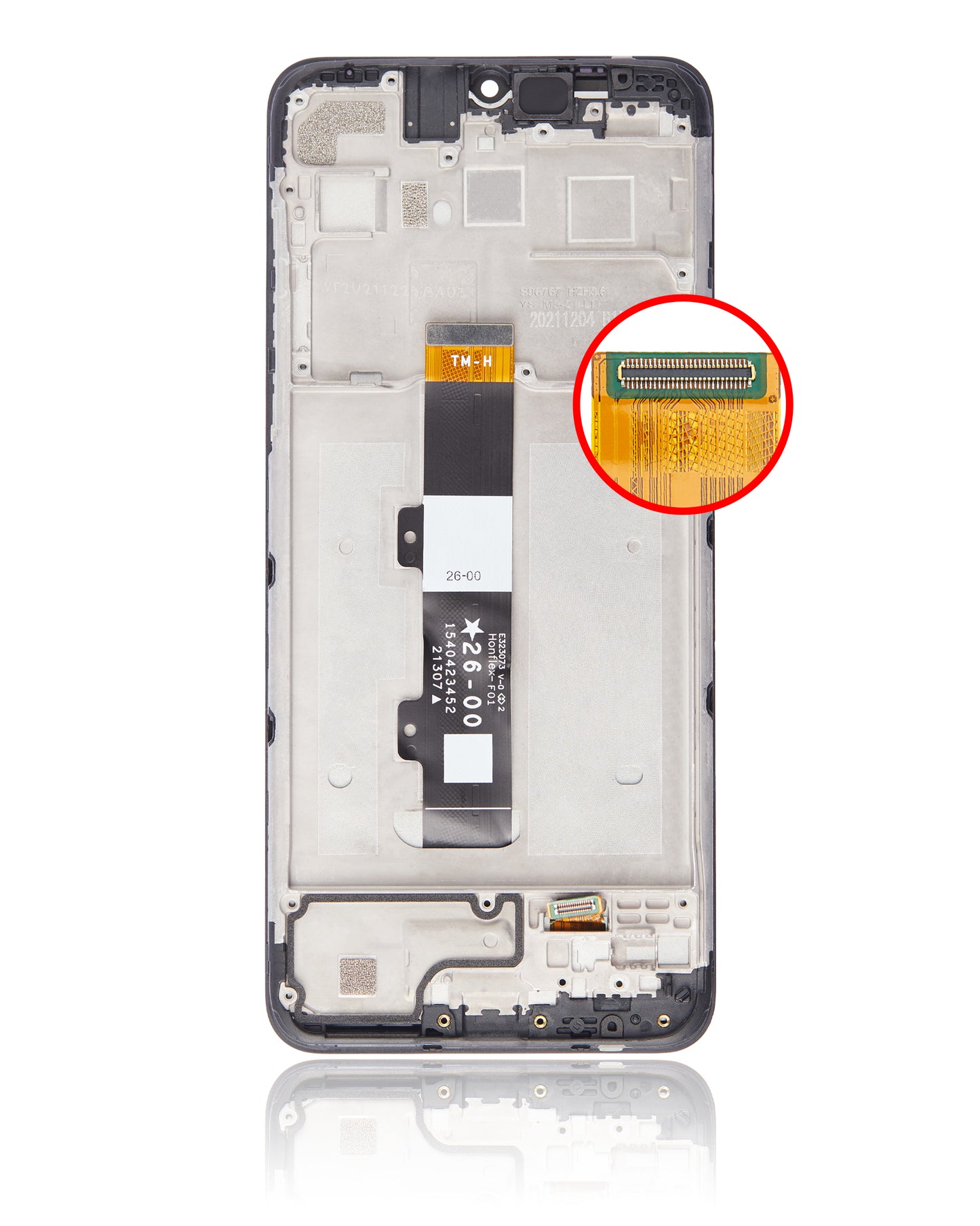 LCD Assembly With Frame For Motorola Moto G Pure (XT2163 / 2021) (Refurbished) (All Colors) replacement part for compatible Motorola phone, SKU 107082079601, product image 7