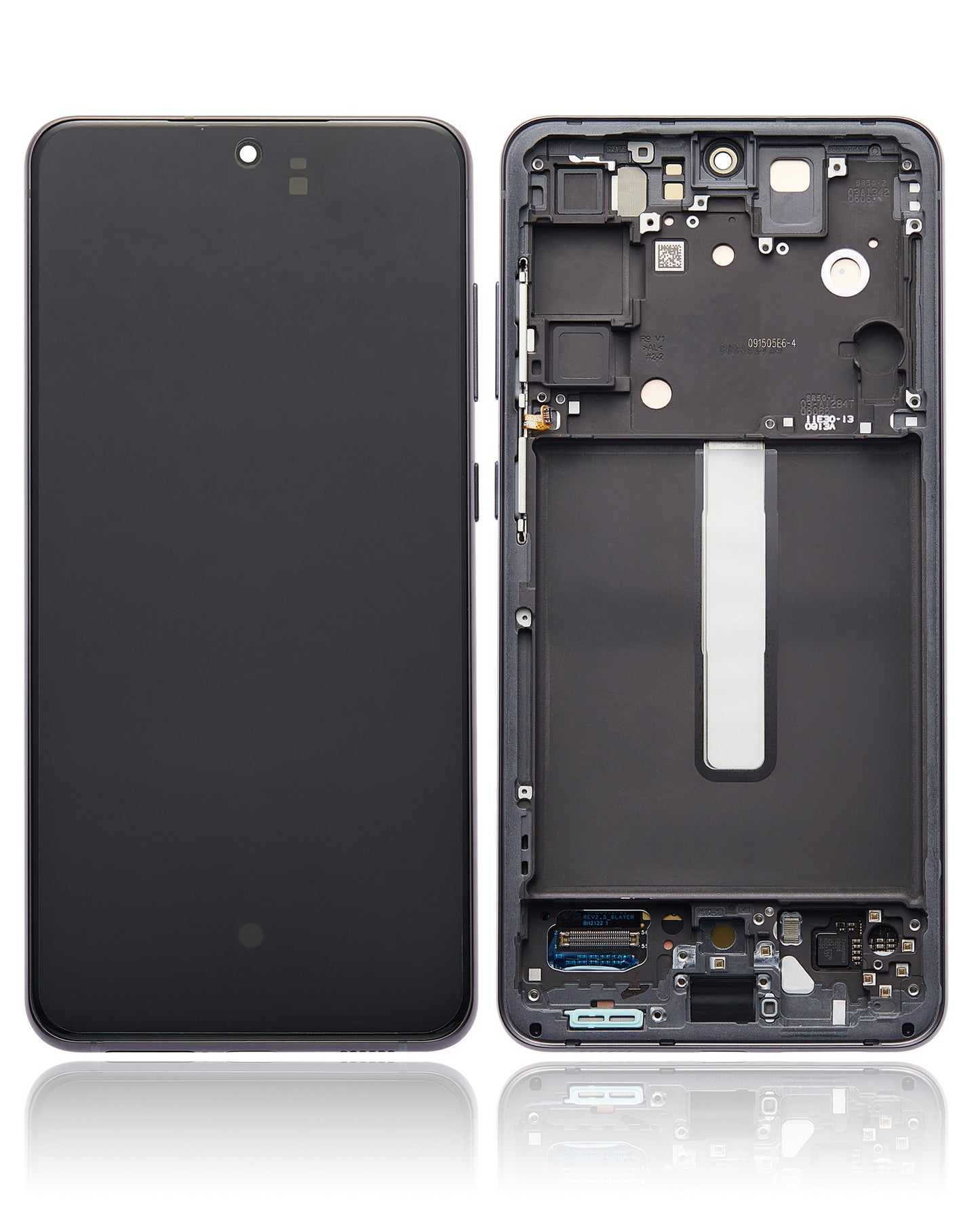 OLED Assembly With Frame For Samsung Galaxy S21 FE 5G (US & International Version) (Refurbished) (Graphite)