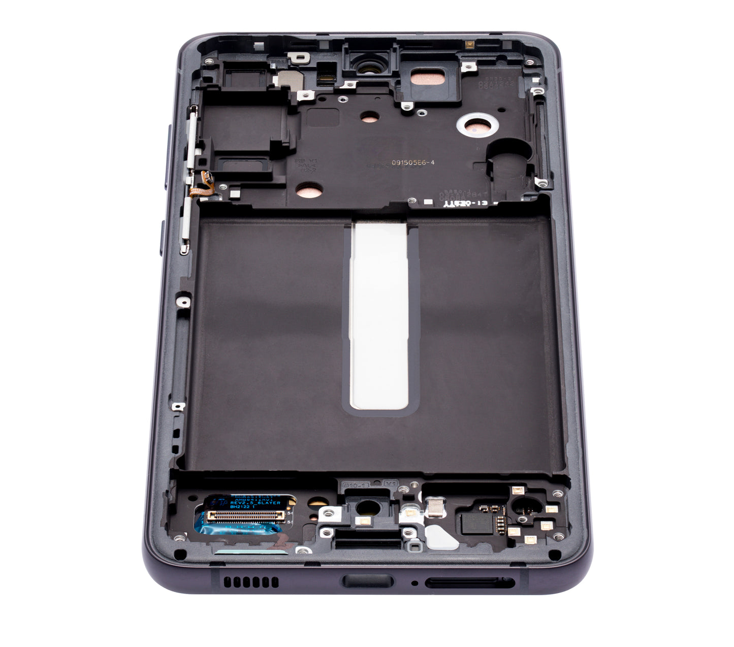 OLED Assembly With Frame For Samsung Galaxy S21 FE 5G (US & International Version) (Refurbished) (Graphite)