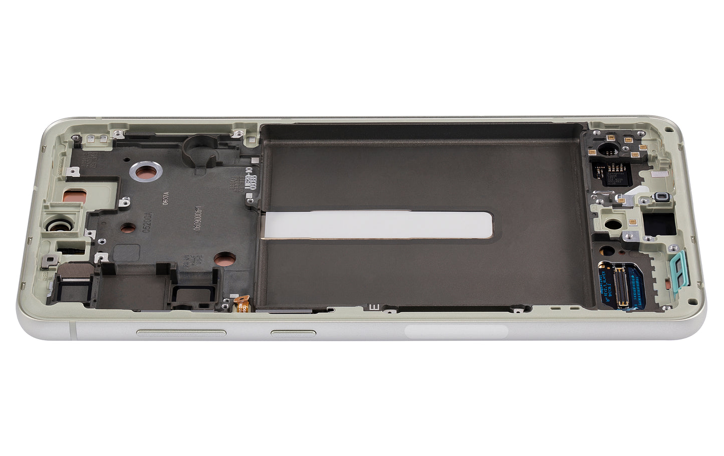 OLED Assembly With Frame For Samsung Galaxy S21 FE 5G (US & International) (Refurbished) (Olive Green)