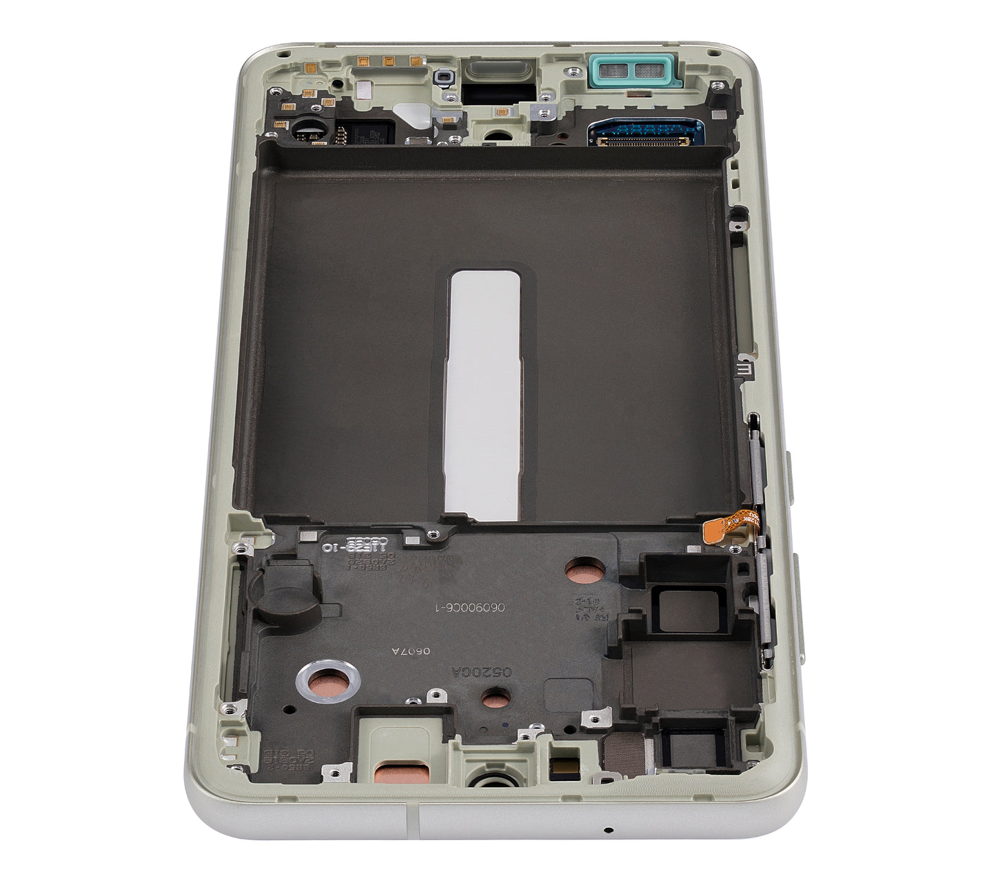 OLED Assembly With Frame For Samsung Galaxy S21 FE 5G (US & International) (Refurbished) (Olive Green)