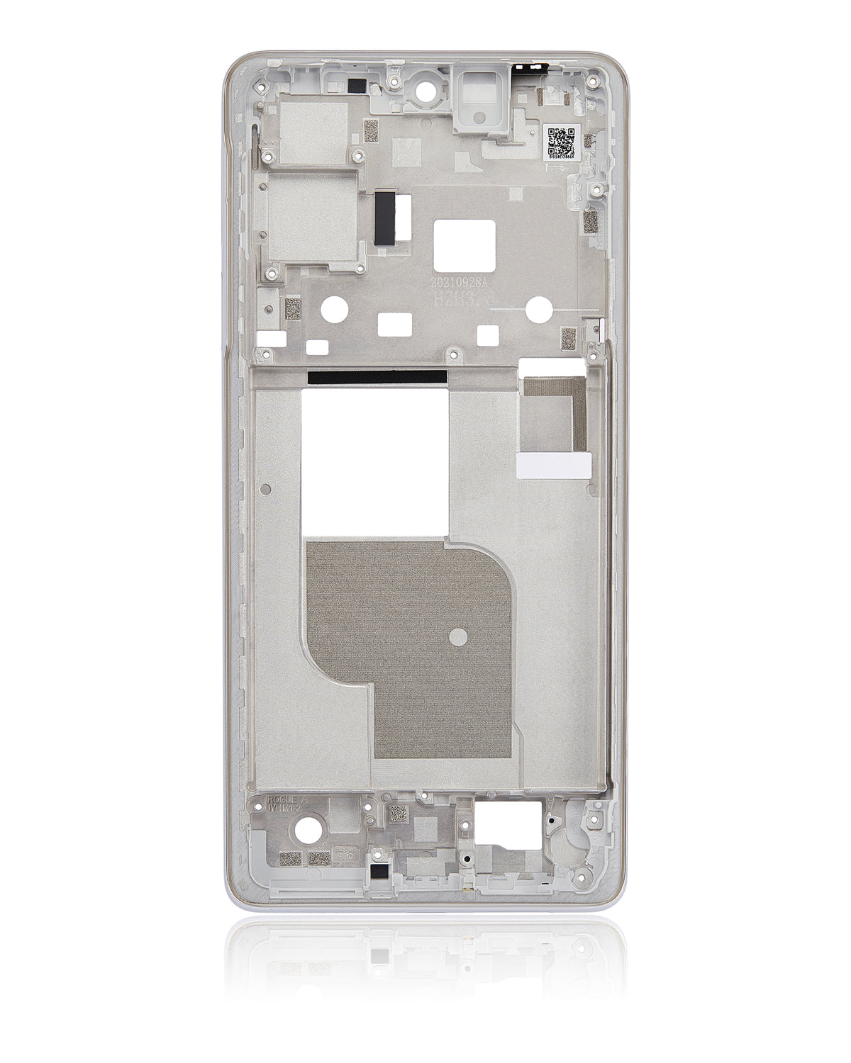 Mid-Frame Housing For Motorola Moto Edge Plus / Edge 30 Pro (XT2201-1/4) / Edge X30 5G (XT2201 -2/6 /2022) (White) | SKU 107082079831 | image 3