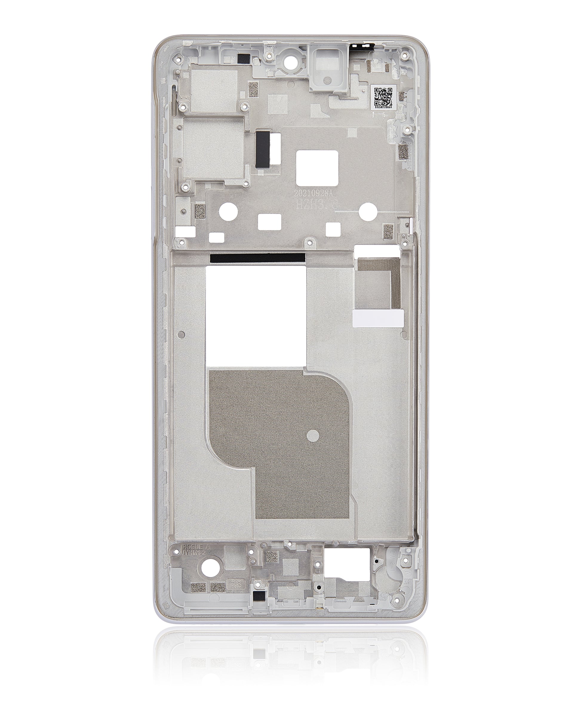 Mid-Frame Housing For Motorola Moto Edge Plus / Edge 30 Pro (XT2201-1/4) / Edge X30 5G (XT2201 -2/6 /2022) (White) | SKU 107082079831 | image 3