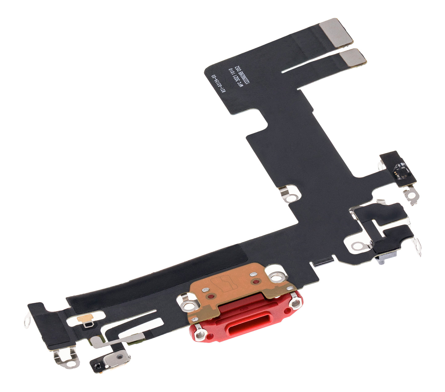 Charging Port Flex Cable For iPhone 13 (Premium) (Red)