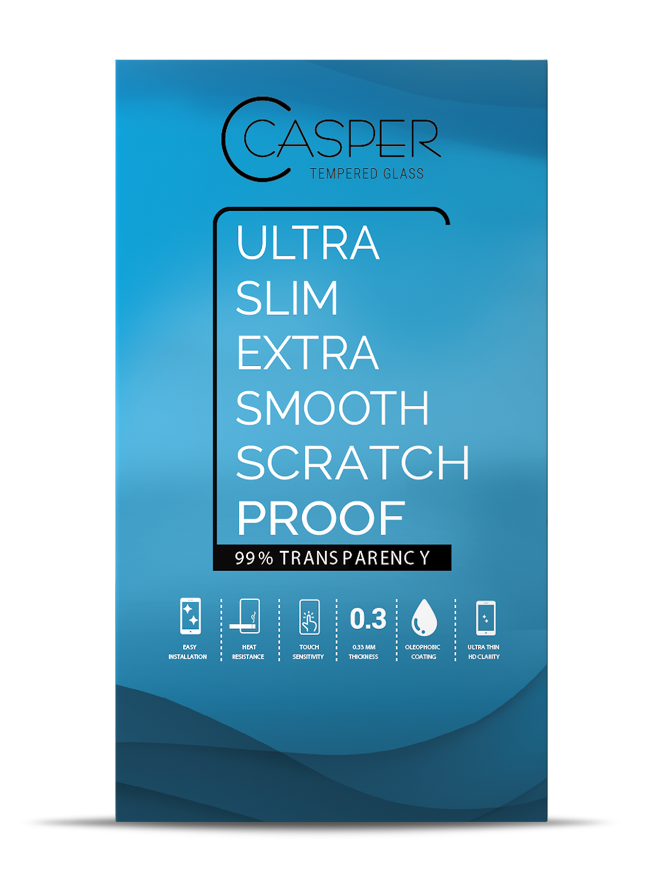 Casper Tempered Glass For iPhone 13 Mini (10 Pack) (Matte)