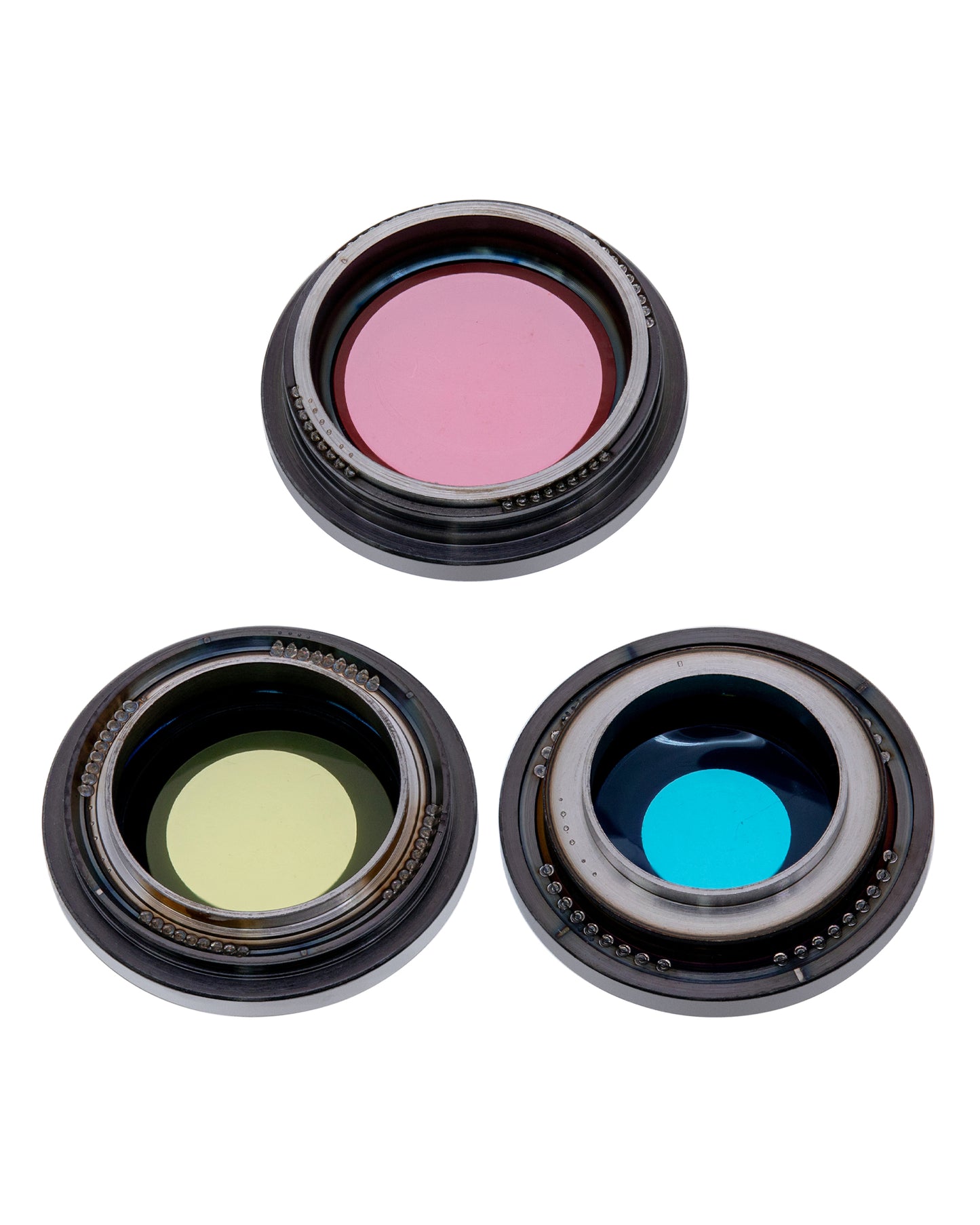 Back Camera Lens With Bracket & Bezel For iPhone 13 Pro / 13 Pro Max (Graphite) (Real Sapphire / Premium)