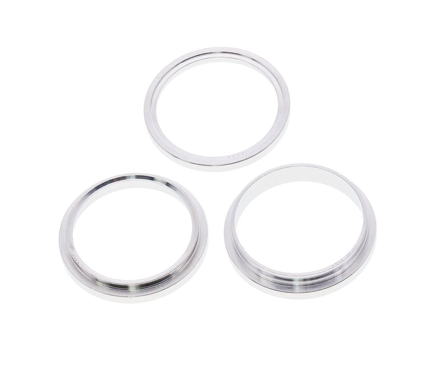 Back Camera Bezel Ring Only For iPhone 13 Pro / 13 Pro Max (Silver) (3 Piece Set)