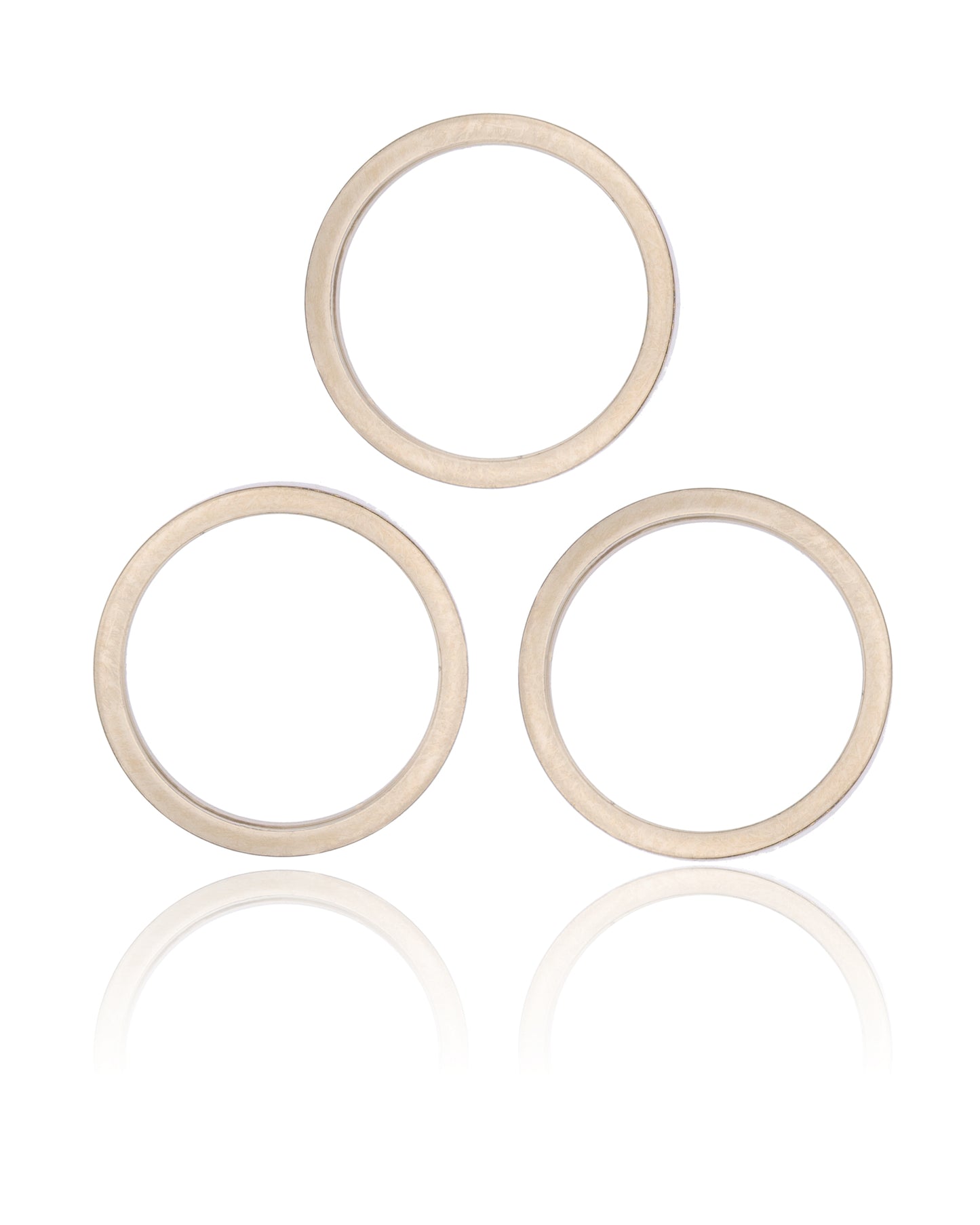 Back Camera Bezel Ring Only For iPhone 13 Pro / 13 Pro Max (Gold) (3 Piece Set)