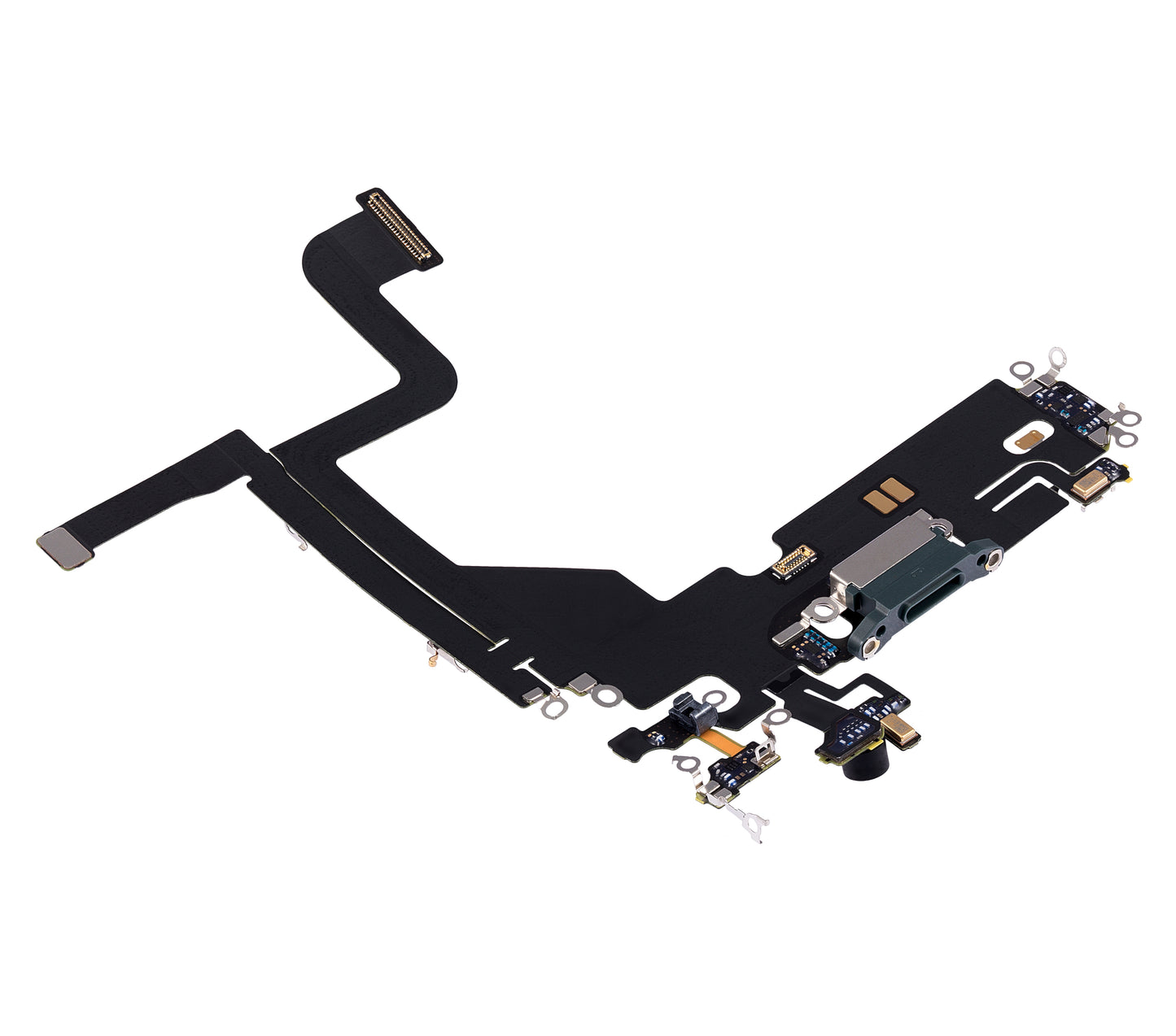 Charging Port Flex Cable For iPhone 13 Pro (Premium) (Alpine Green)