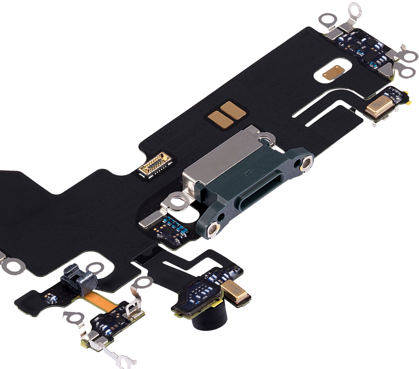 Charging Port Flex Cable For iPhone 13 Pro (Premium) (Alpine Green)