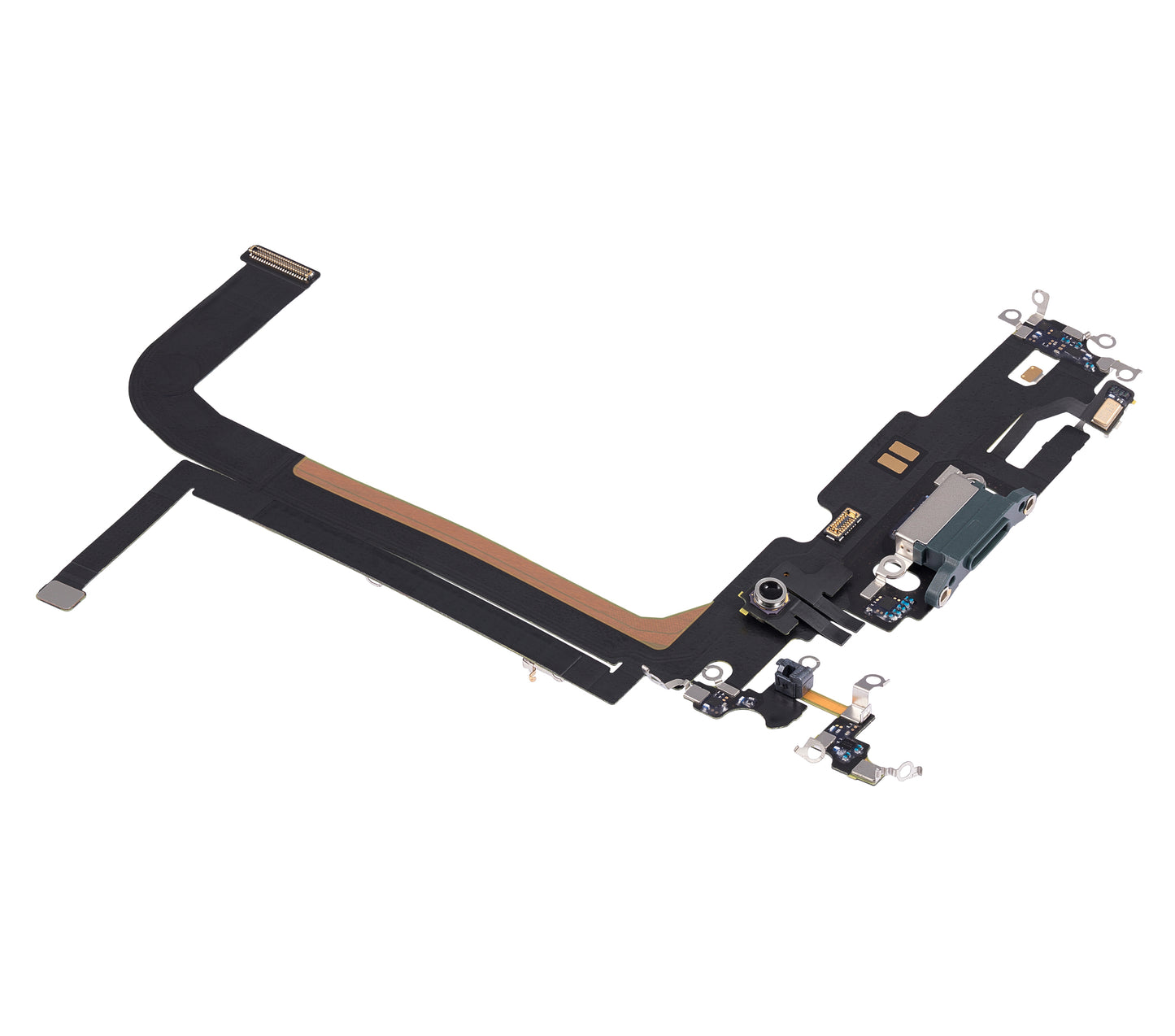 Charging Port Flex Cable For iPhone 13 Pro Max (Premium) (Alpine Green)