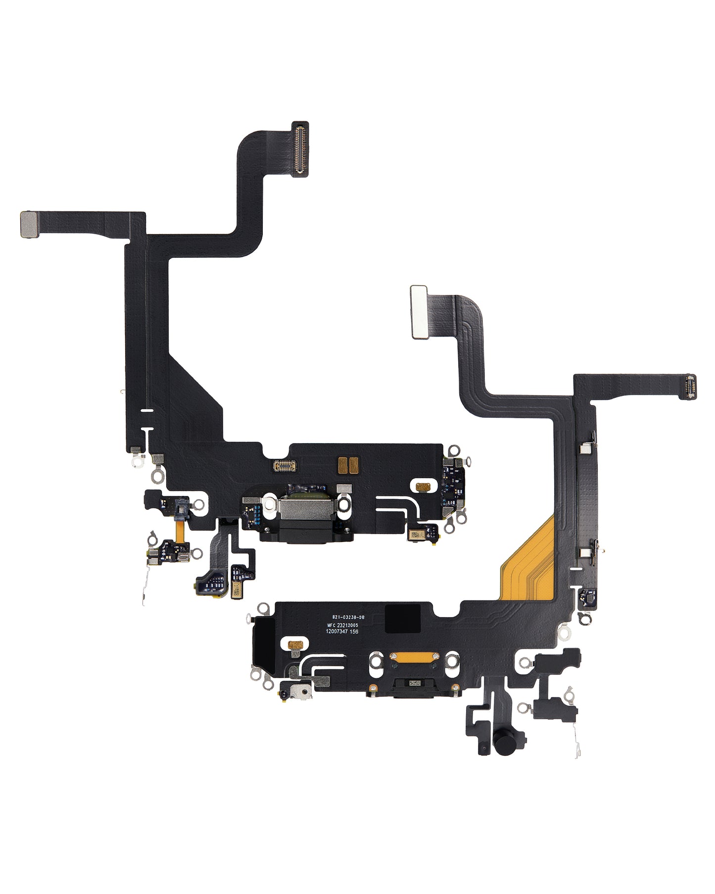 Charging Port Flex Cable For iPhone 13 Pro (Used OEM Pull) (Graphite)