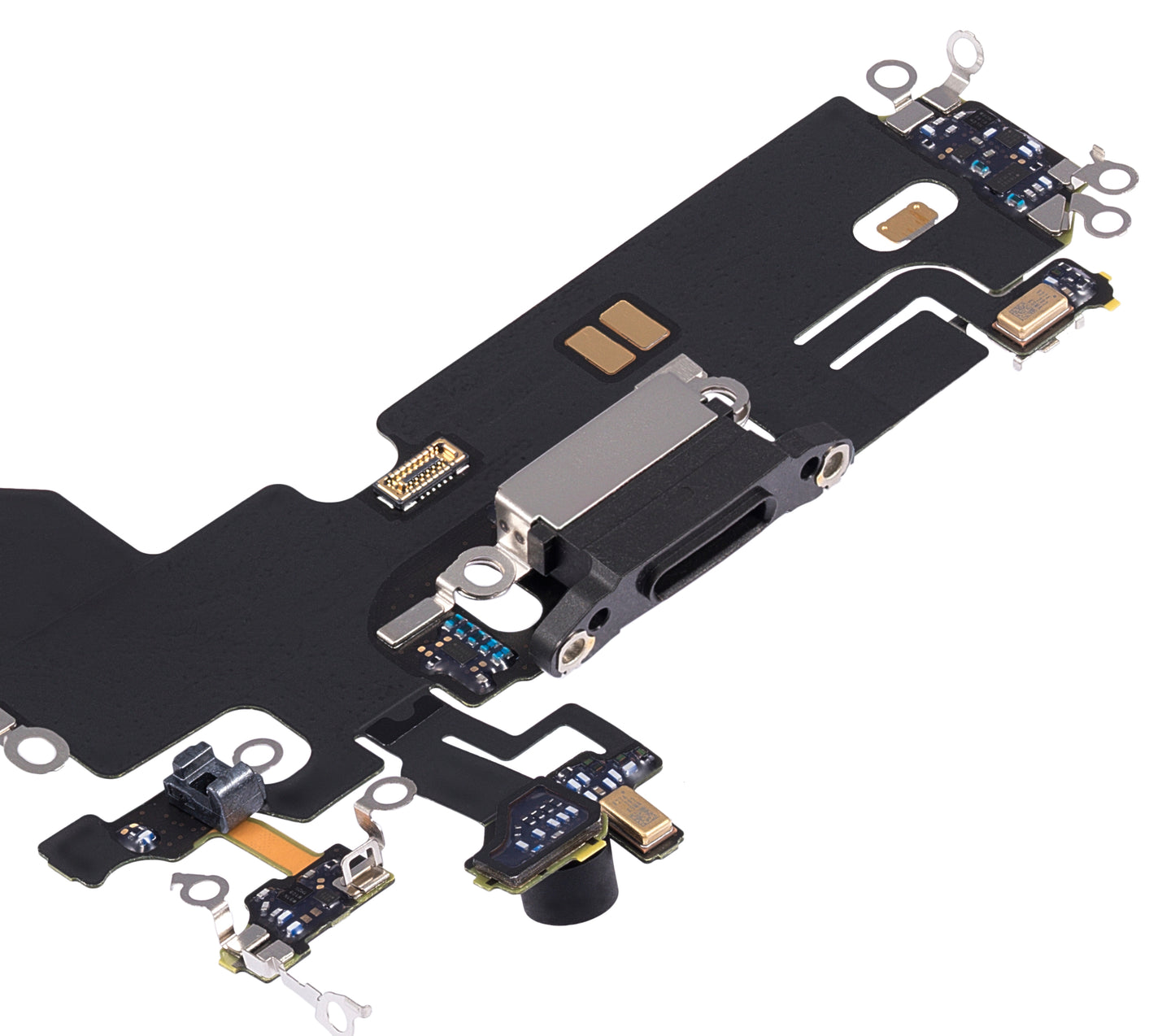Charging Port Flex Cable For iPhone 13 Pro (Used OEM Pull) (Graphite)