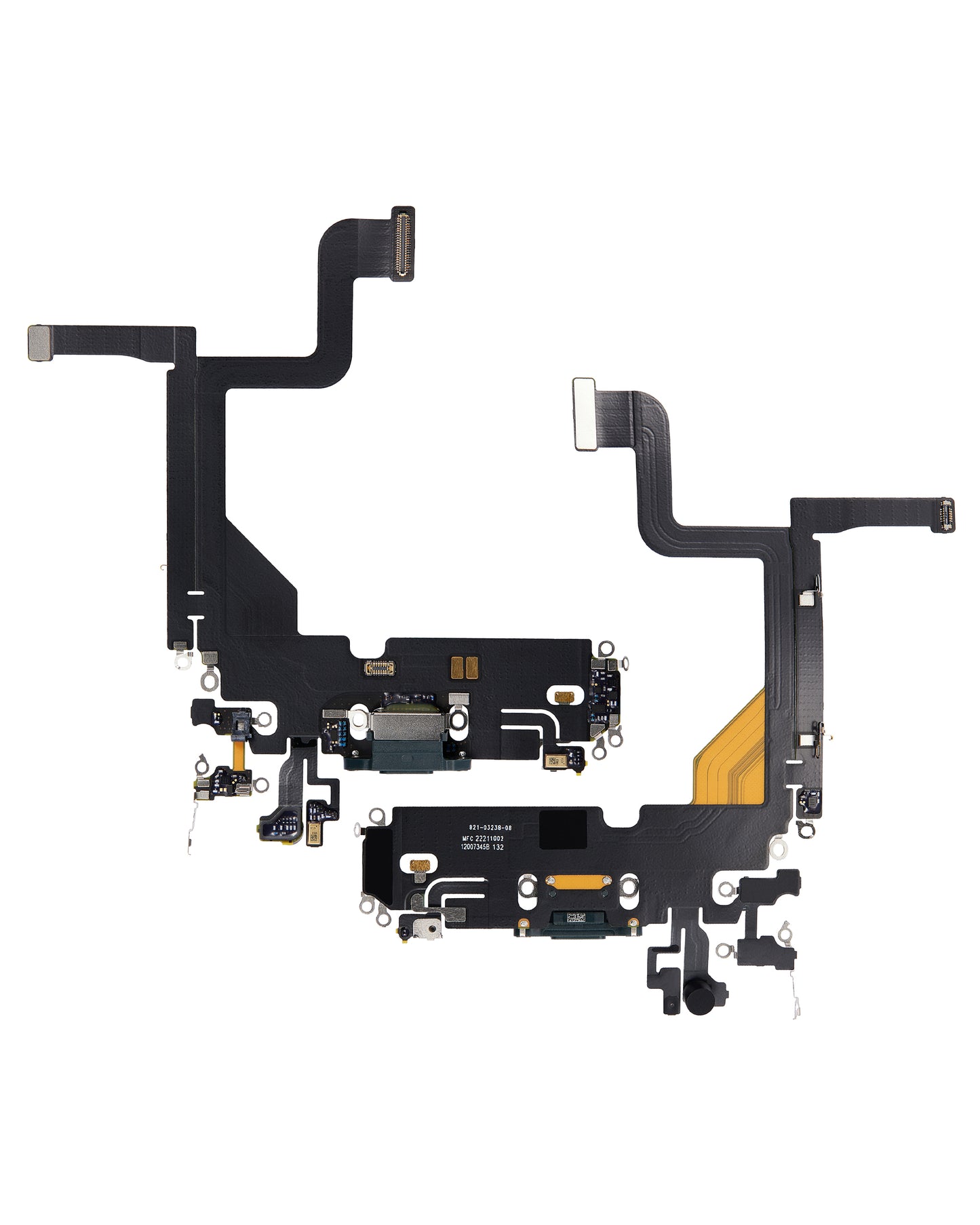 Charging Port Flex Cable For iPhone 13 Pro (Used OEM Pull) (Alpine Green)